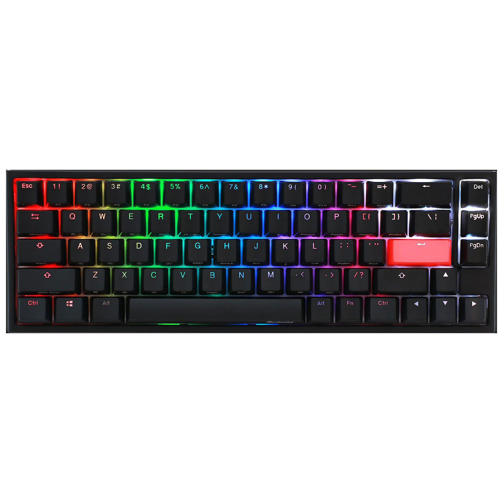 Ducky Channel One 2 SF RGB (Cherry MX RGB Red) - Clavier PC Ducky Channel