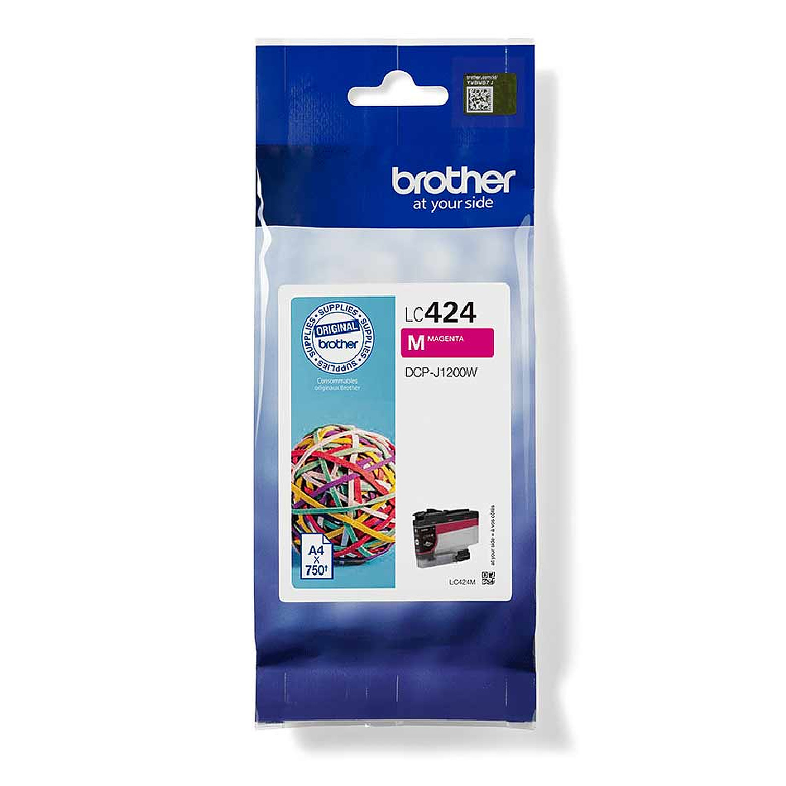 Brother LC424M (Magenta) - Cartouche imprimante Brother