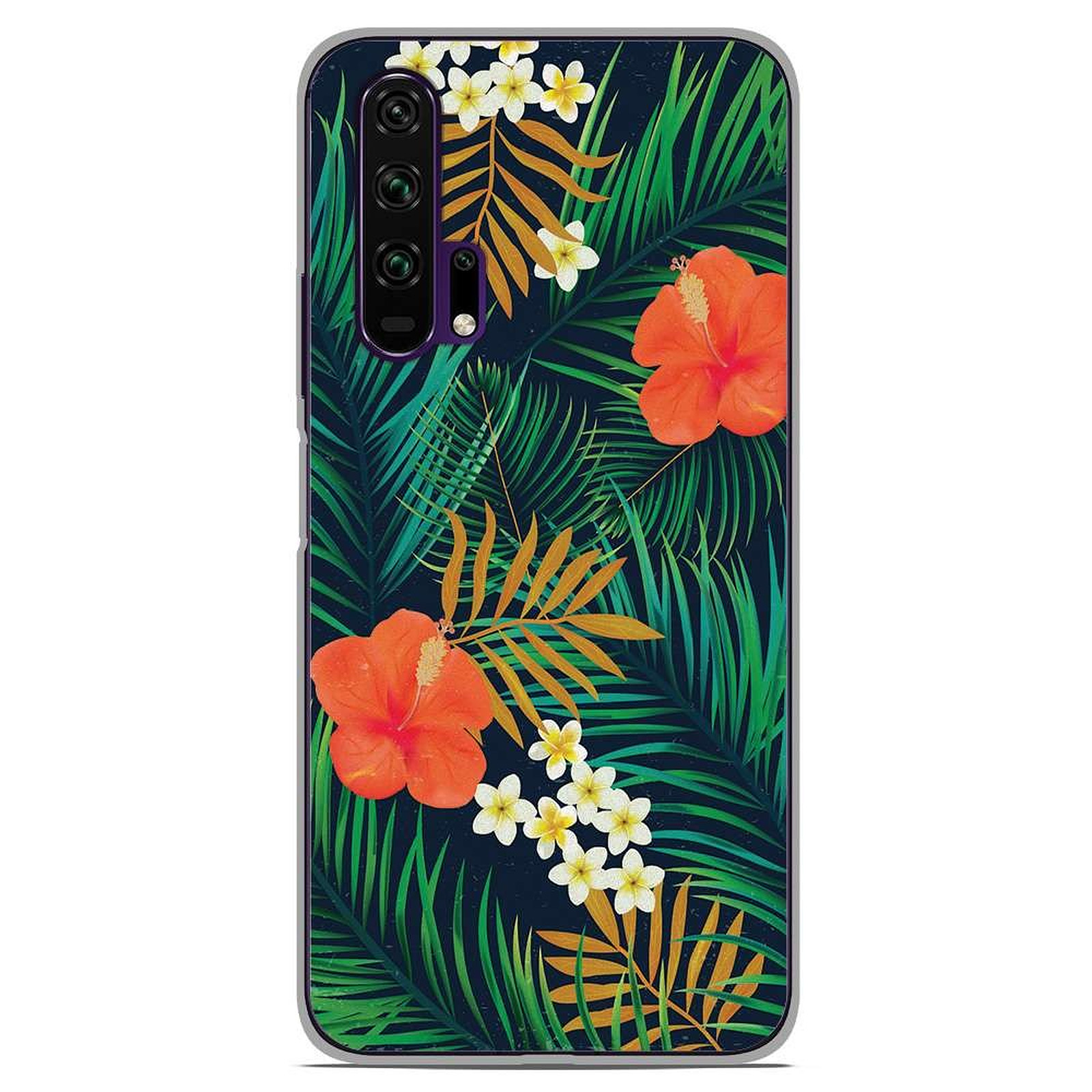 1001 Coques Coque silicone gel Huawei Honor 20 Pro motif Tropical - Coque telephone 1001Coques