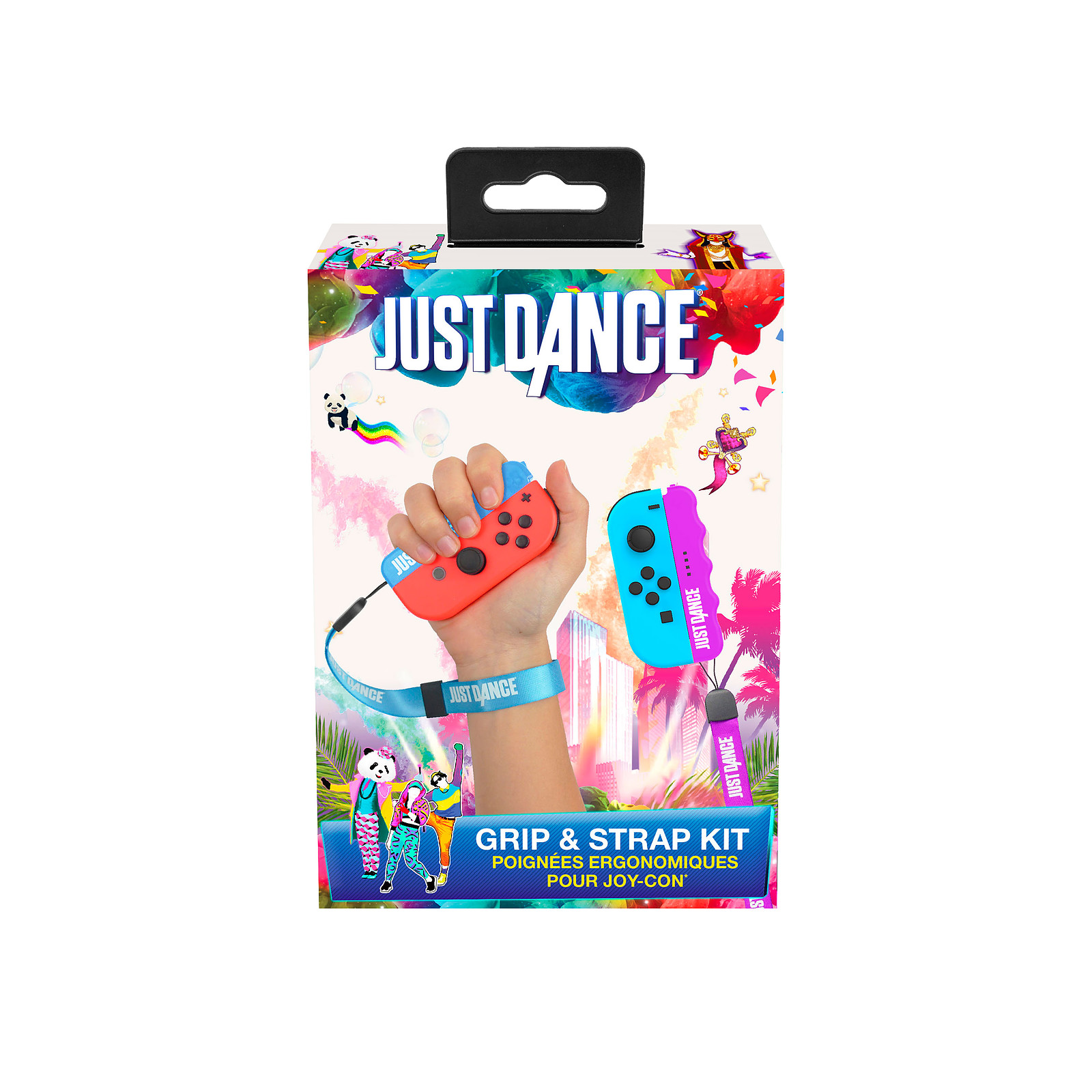 Just Dance Grip & Strap pack officiel - Accessoires Switch Subsonic