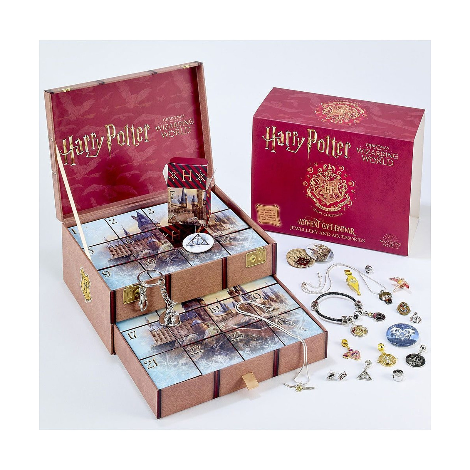 Harry Potter - Calendrier de l'avent bijoux 2021 - Figurines The Carat Shop