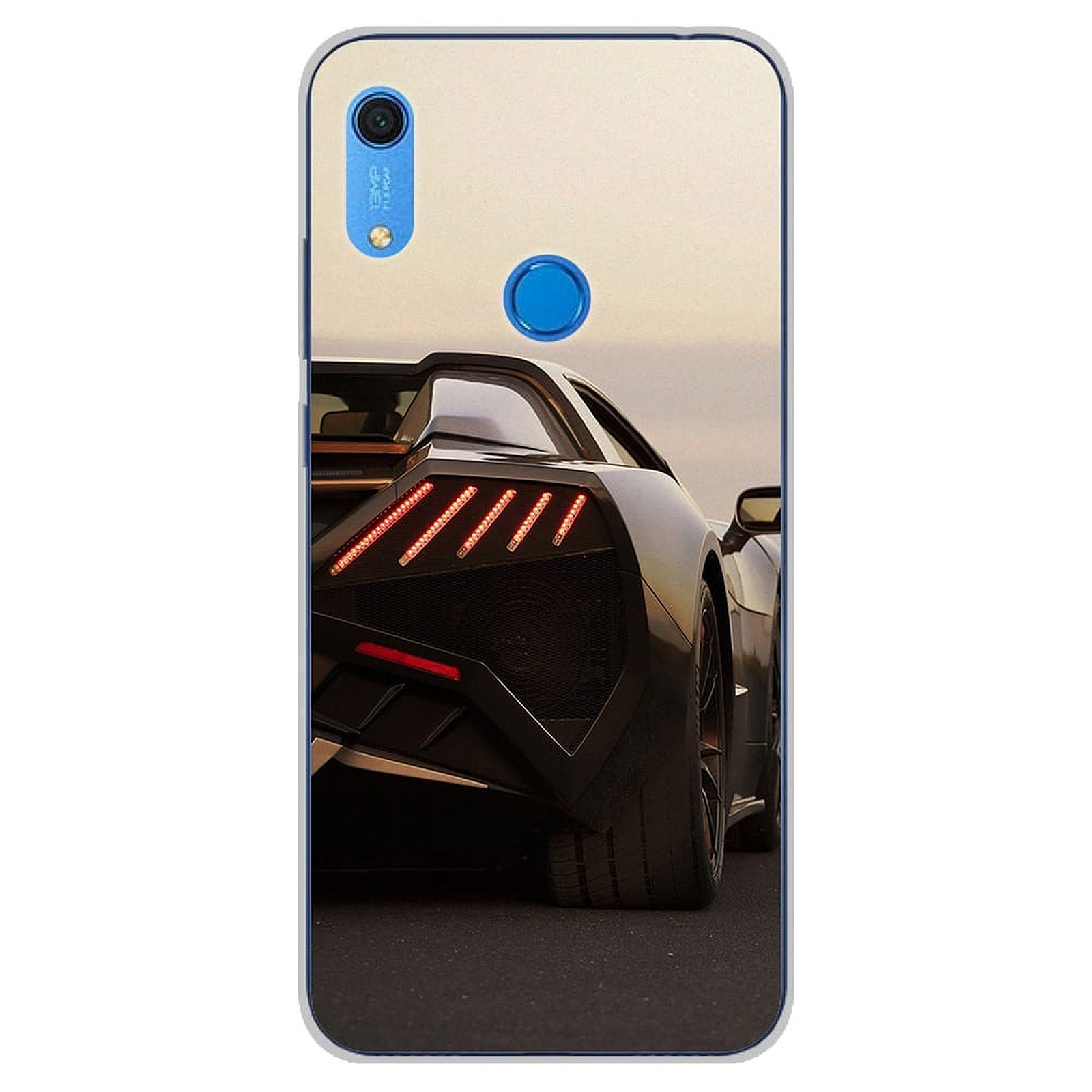 1001 Coques Coque silicone gel Huawei Y6S motif Lambo - Coque telephone 1001Coques