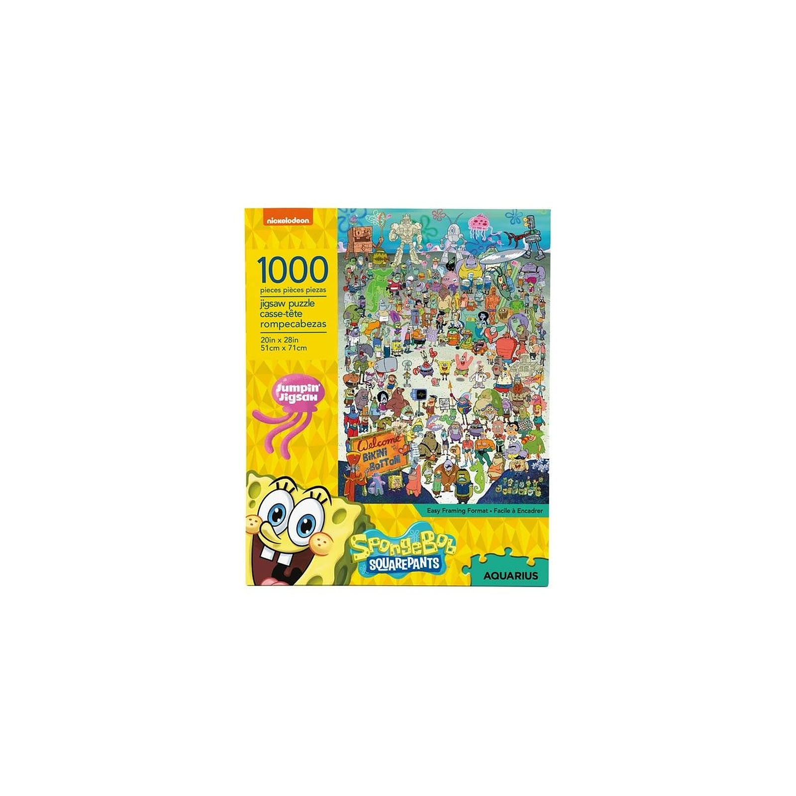 Bob l'eponge - Puzzle Cast (1000 pièces) - Puzzle DIVERS