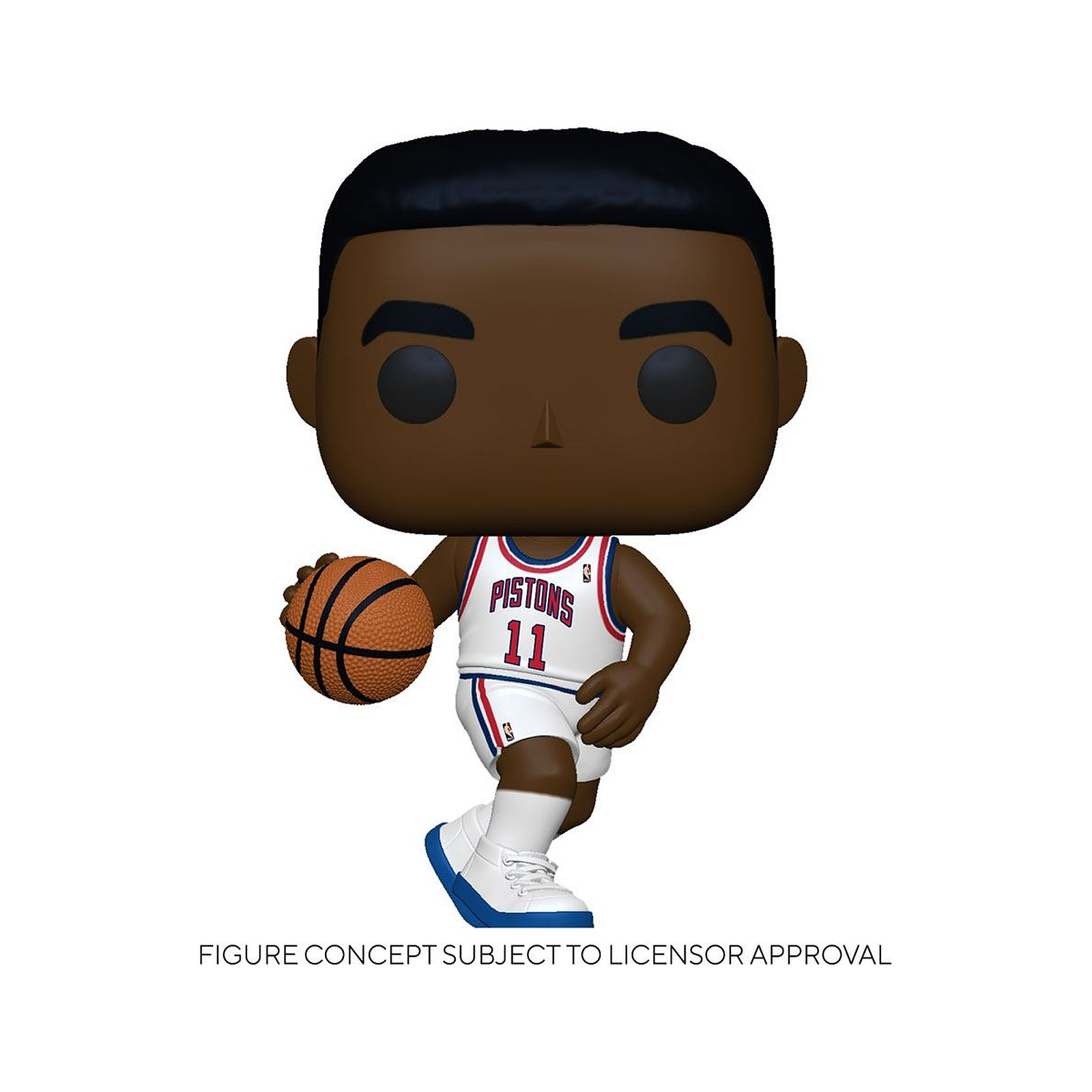 NBA - Figurine POP! Isiah Thomas (Pistons Home) 9 cm - Figurines Funko