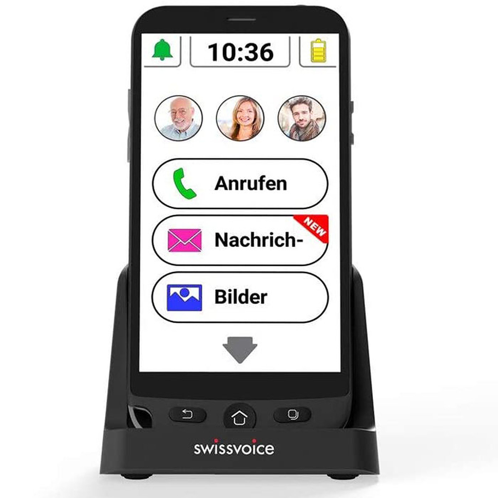 SwissVoice G50 Noir - Mobile & smartphone Swissvoice