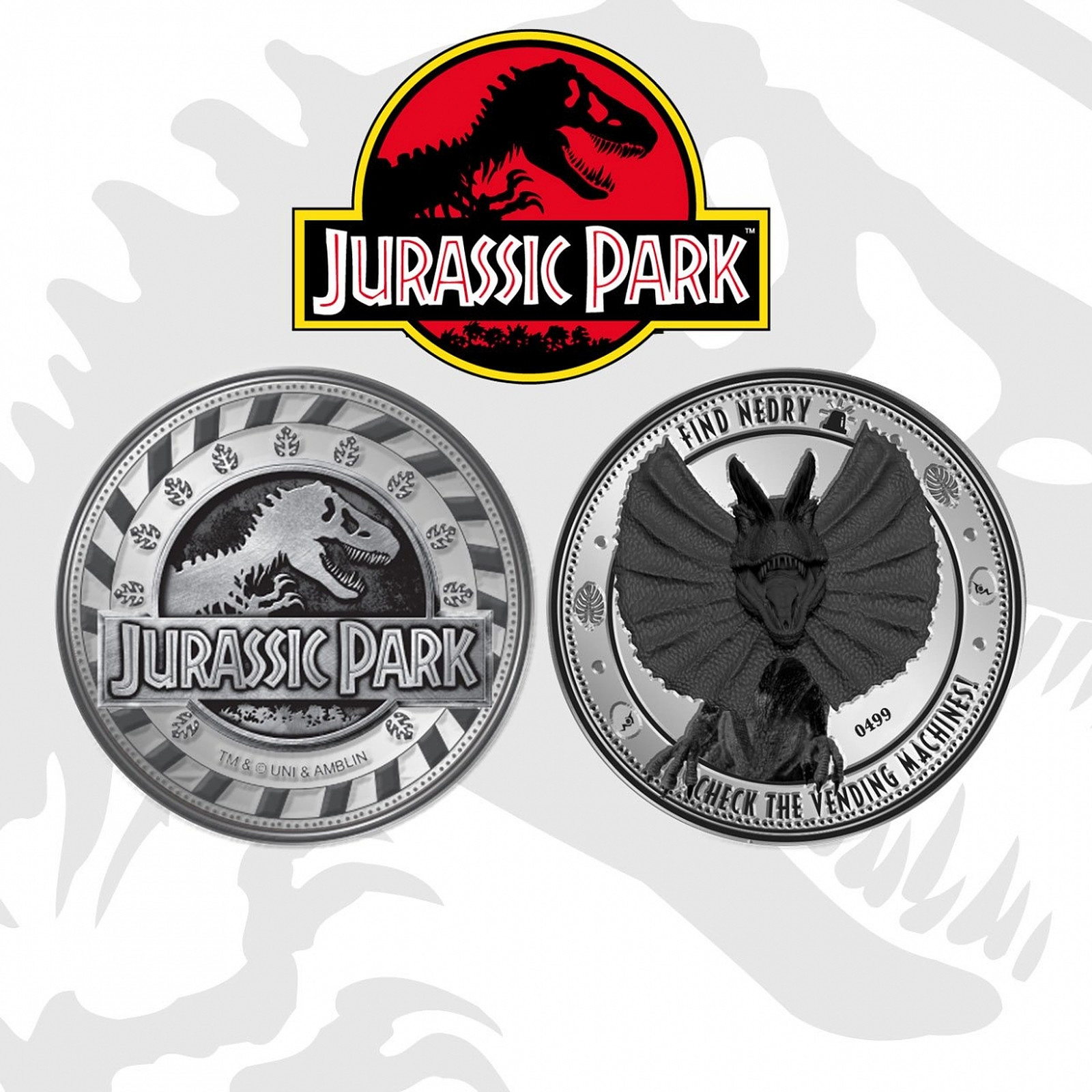 Jurassic Park - Pièce de collection Find Nedry - Figurines Fanattik