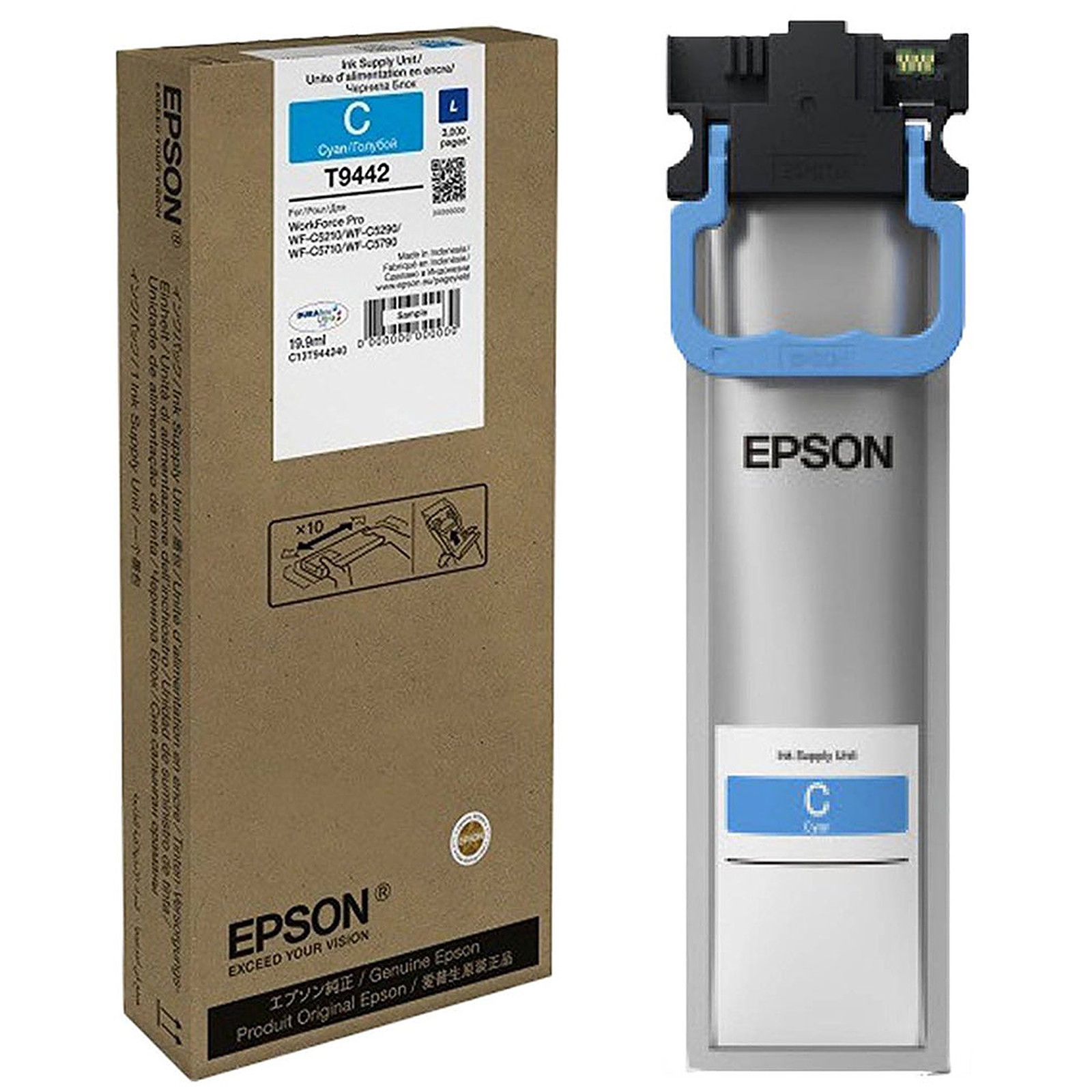 Epson WF-C5XXX Series Ink Cartridge L Cyan (C13T944240) - Cartouche imprimante Epson