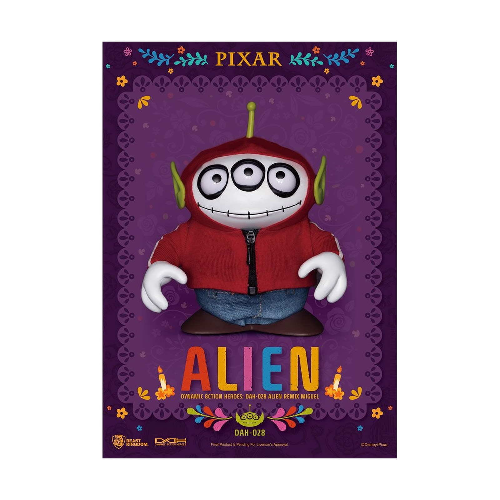 Toy Story - Figurine Dynamic Action Heroes Alien Remix Miguel (Coco) 16 cm - Figurines Beast Kingdom Toys