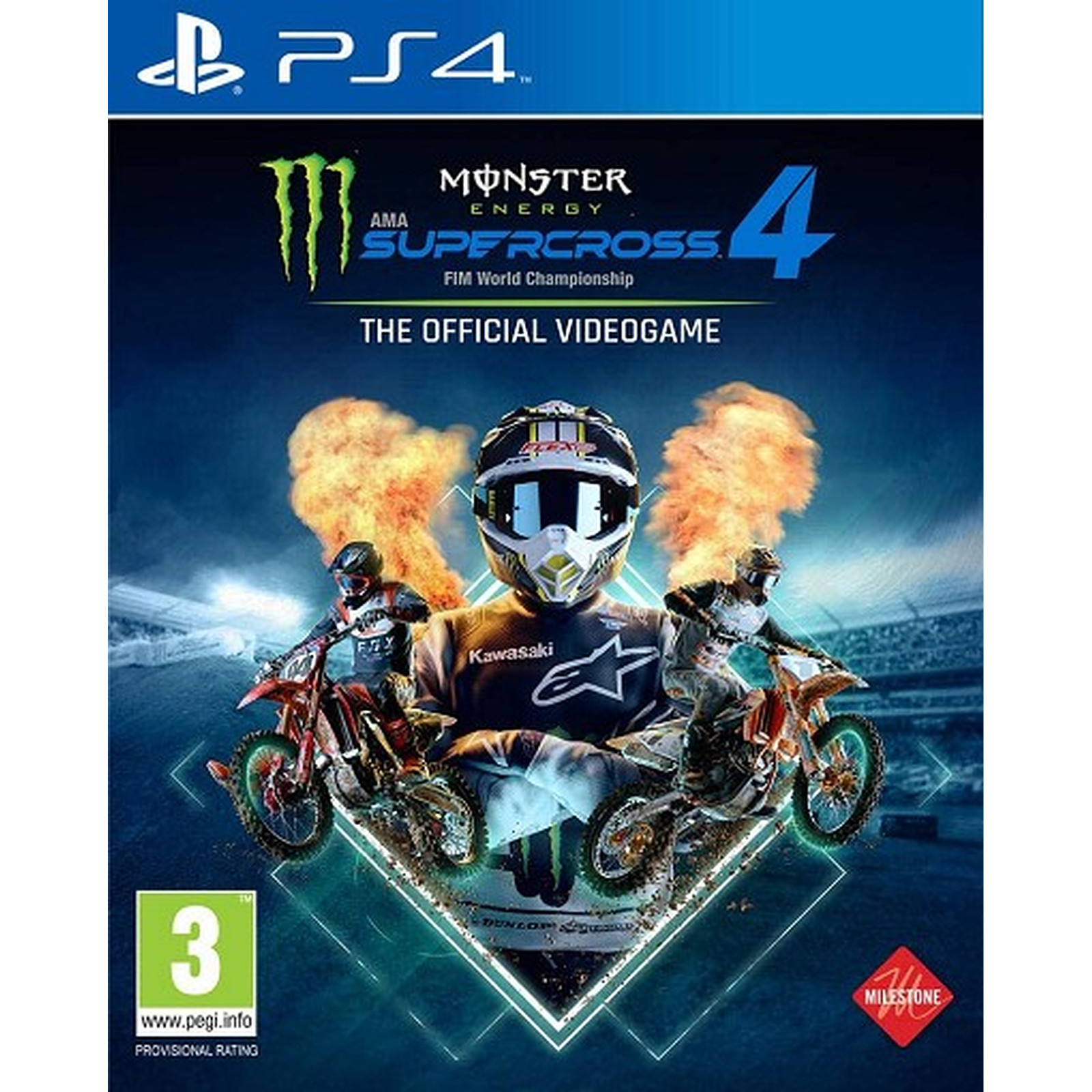 Monster Energy Supercross 4 (PS4) - Jeux PS4 Milestone