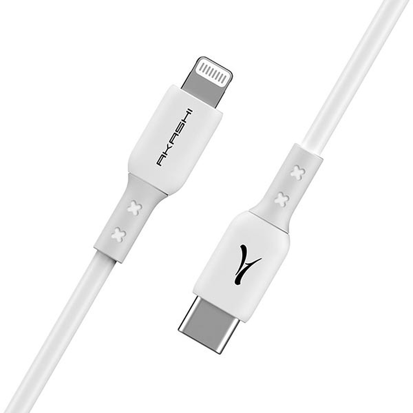 Akashi Cable 3A USB-C vers Lightning (3 mètres) - Cable & Adaptateur Akashi