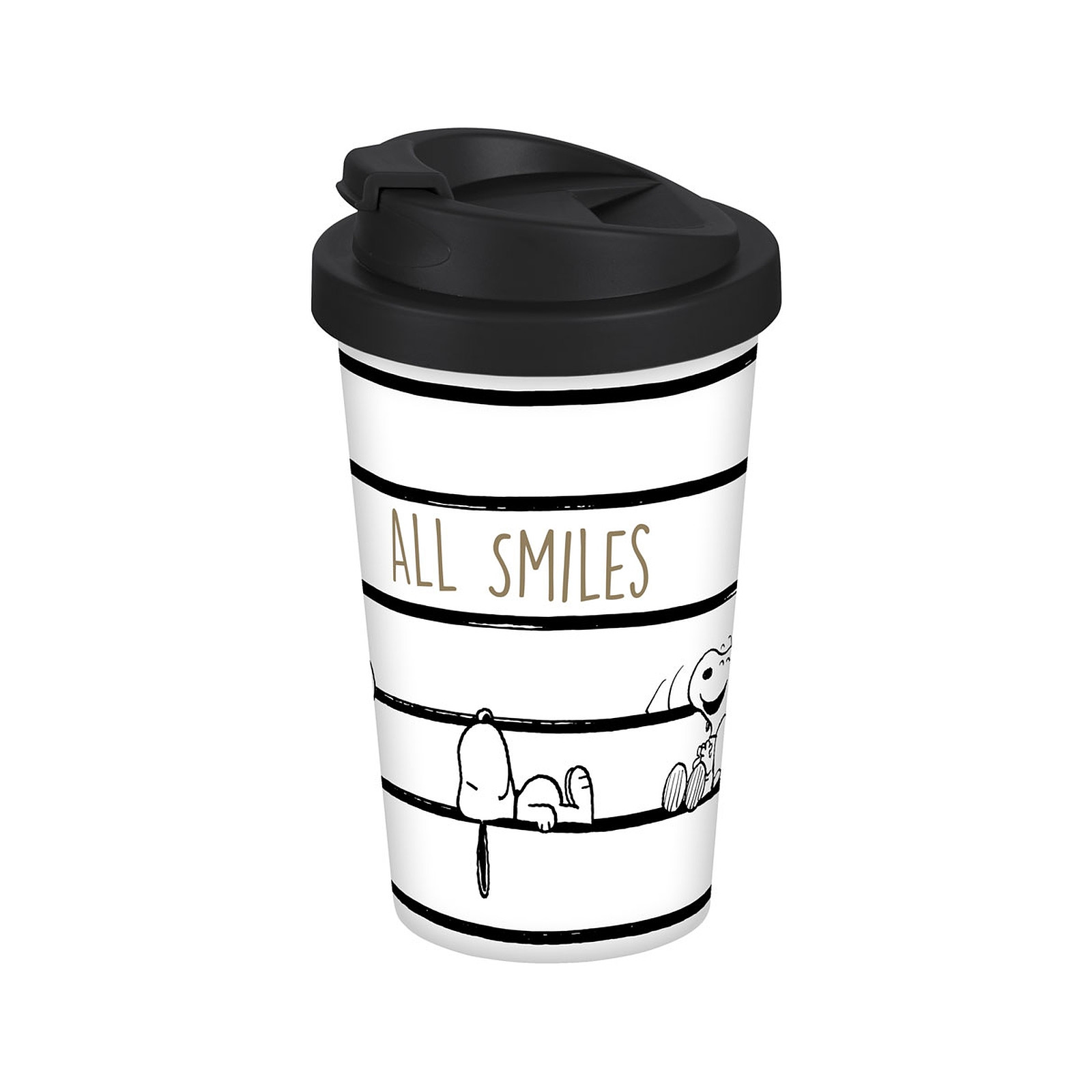 Snoopy - Mug de voyage All Smiles - Mugs Generique