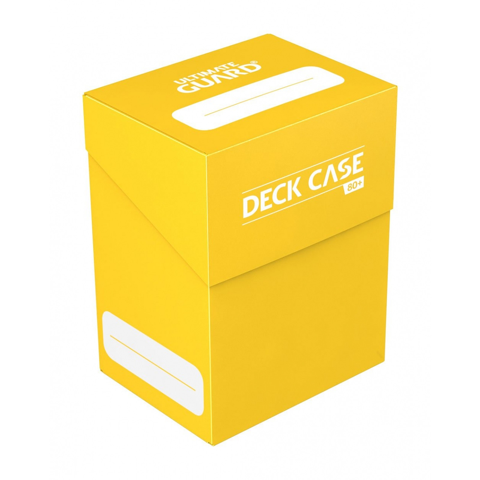 Ultimate Guard - Boite pour cartes Deck Case 80+ taille standard Jaune - Accessoire jeux Ultimate Guard