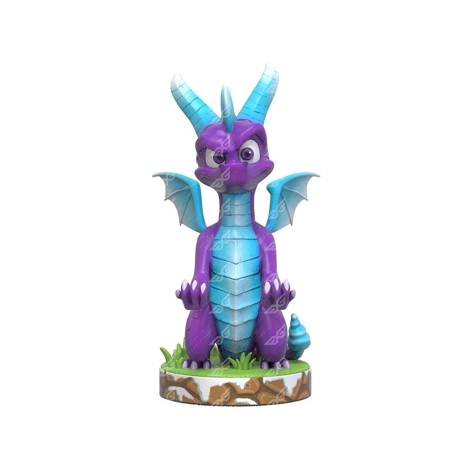 Spyro the Dragon - Figurine Cable Guy Ice Spyro 20 cm - Figurines Exquisite Gaming