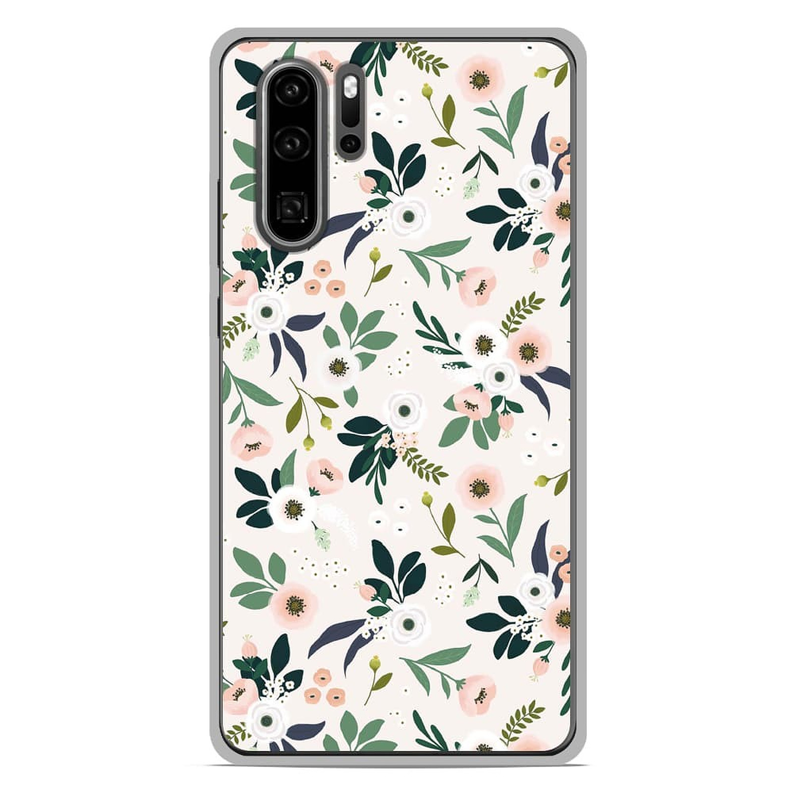 1001 Coques Coque silicone gel Huawei P30 Pro motif Flowers - Coque telephone 1001Coques
