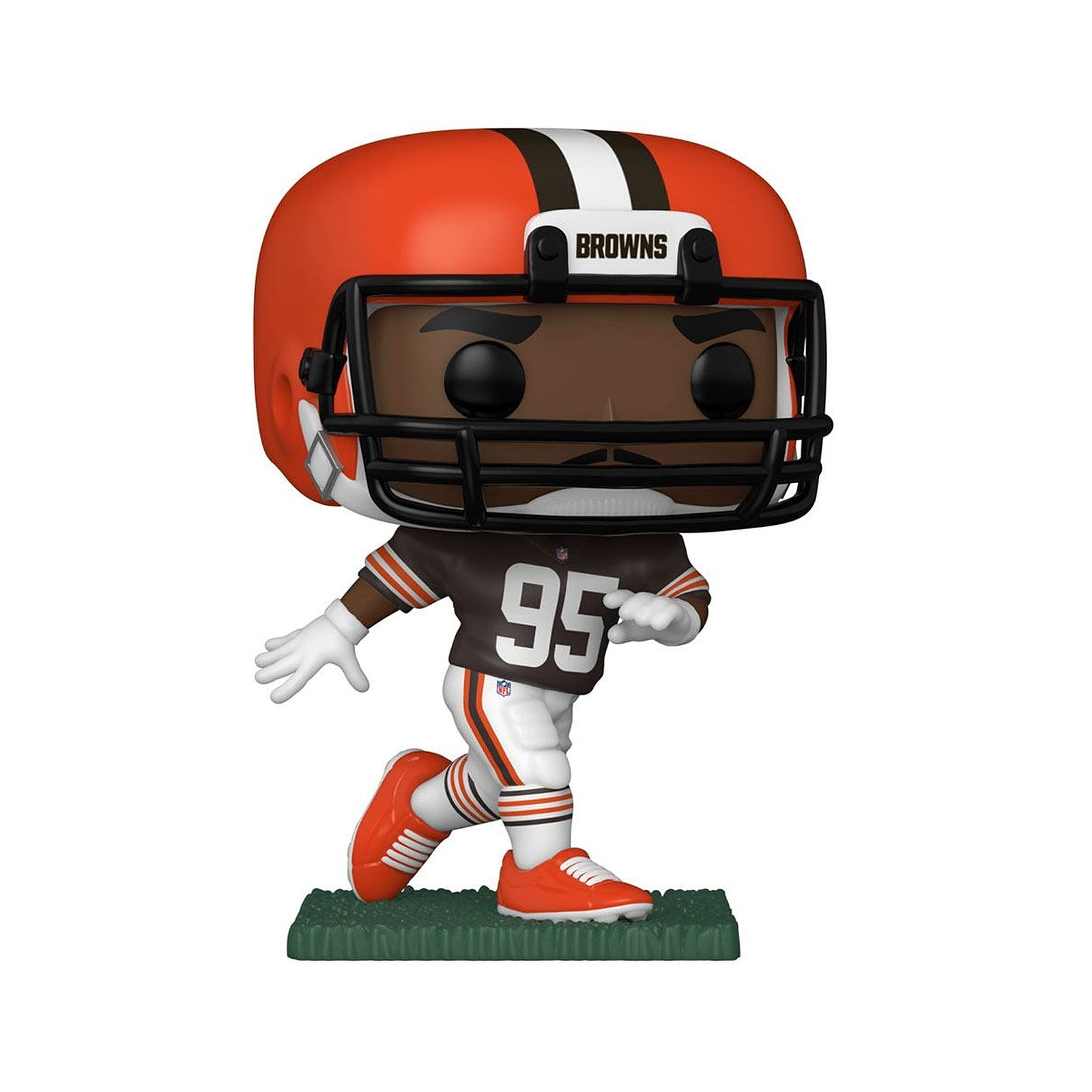NFL - Figurine POP! Browns Myles Garrett (Home Uniform) 9 cm - Figurines Funko