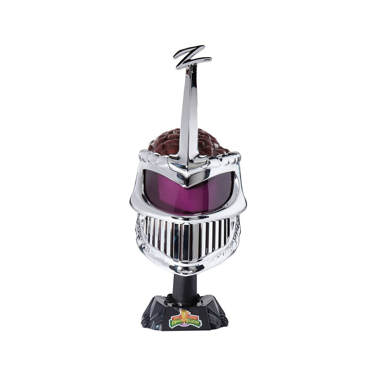 Power Rangers - Figurine Mighty Morphin Power Rangers Lightning Collection casque modulateur vo - Figurines Hasbro
