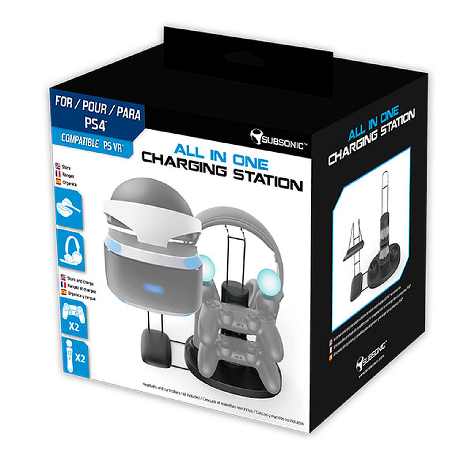 Subsonic PS VR Charging station - Accessoires PS4 Subsonic