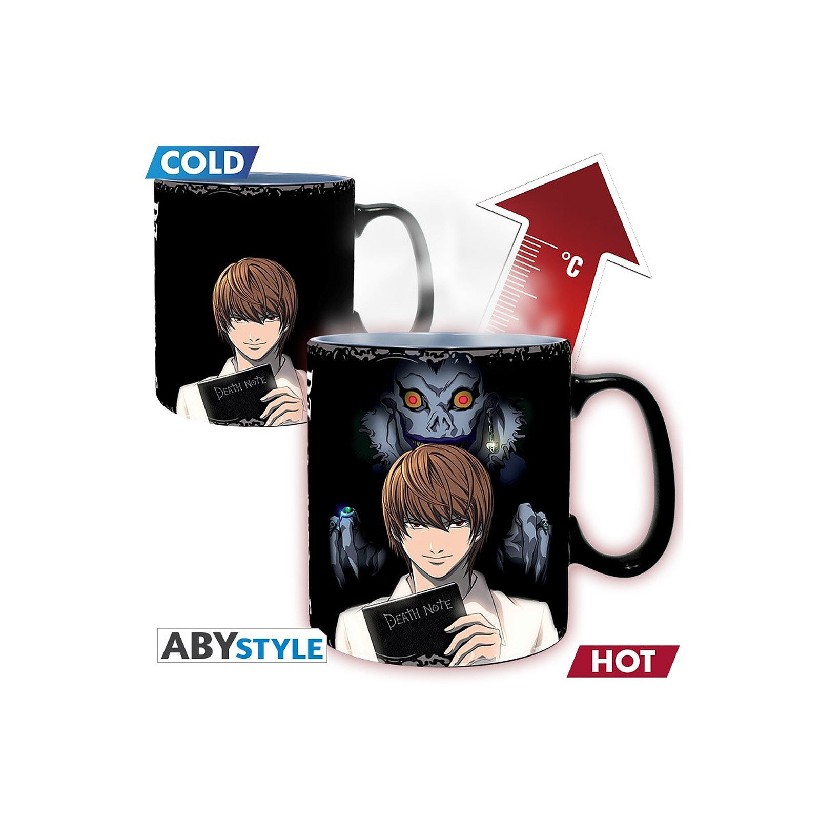 Death Note - Mug Heat Change Kira & L - Mugs Abystyle