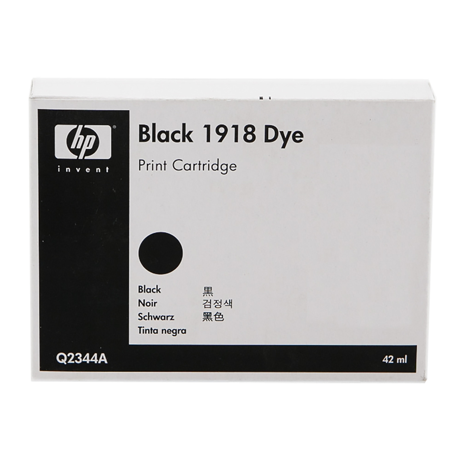 HP 1918 Dye (Q2344A) - Noir - Cartouche imprimante HP