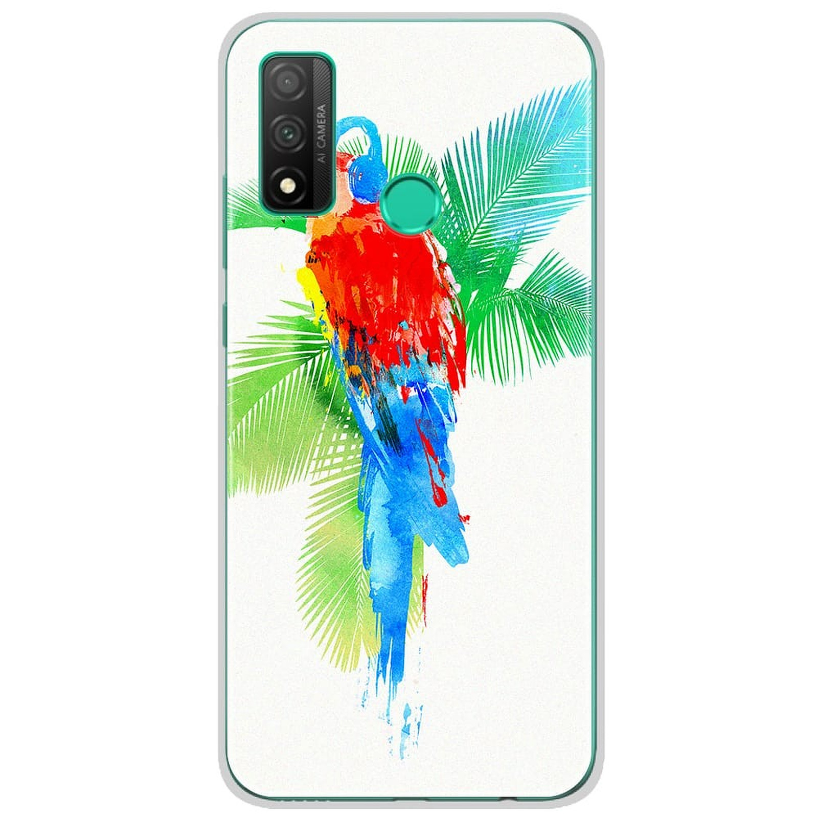 1001 Coques Coque silicone gel Huawei P Smart 2020 motif RF Tropical party - Coque telephone 1001Coques