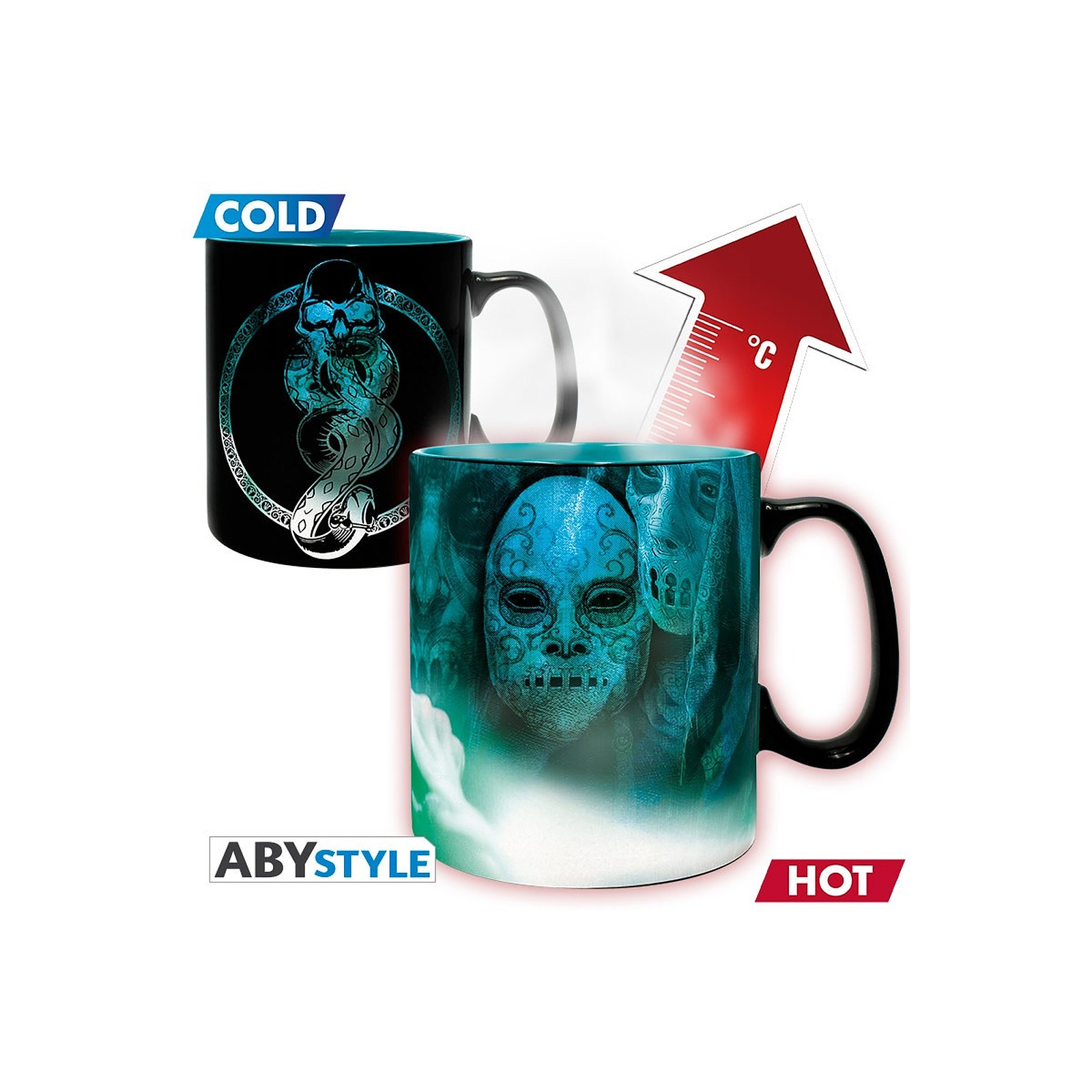 Harry Potter - Mug Thermo-reactif Voldemort - Mugs Abystyle