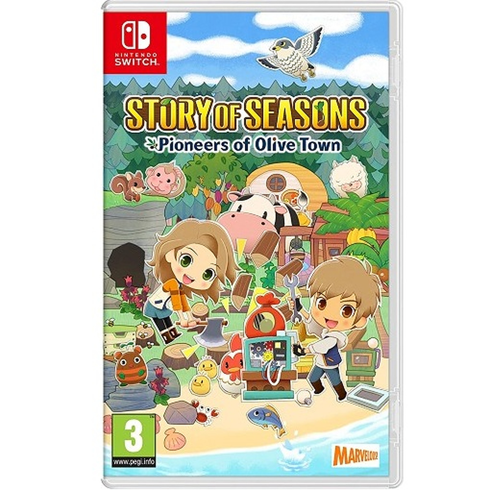 Story of Seasons Pioneers of Olive Town (SWITCH) - Jeux Nintendo Switch Marvelous