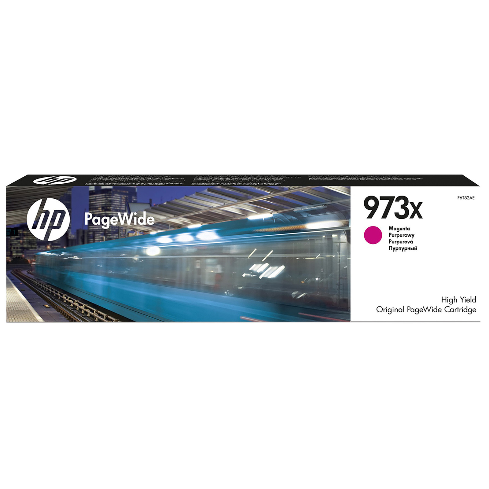 HP PageWide 973X (F6T82AE) - Magenta - Cartouche imprimante HP