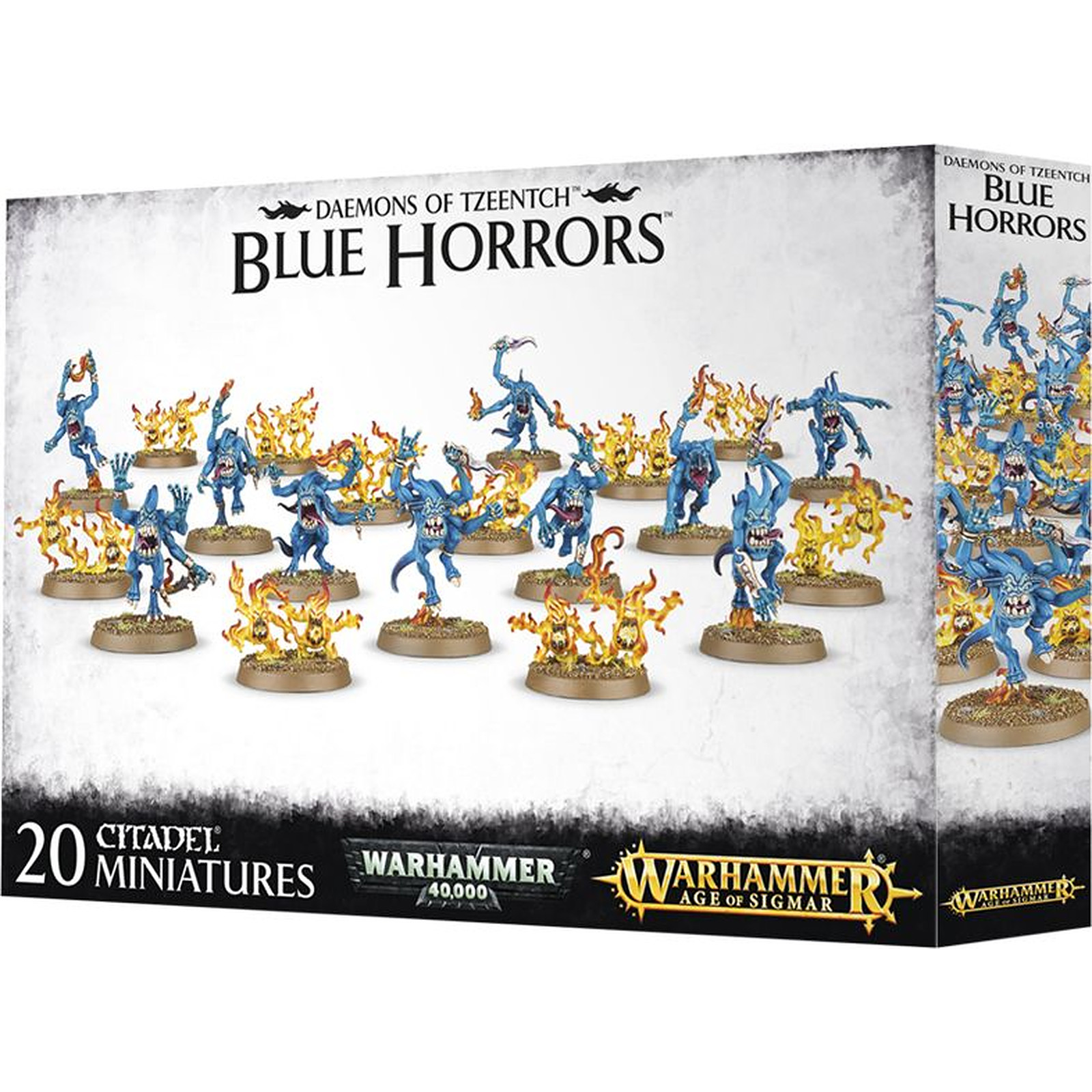 Warhammer AoS & 40k . - Chaos Daemons Horreurs Bleu et Horreurs Brimstone de Tzeench - Jeux de figurines Games workshop