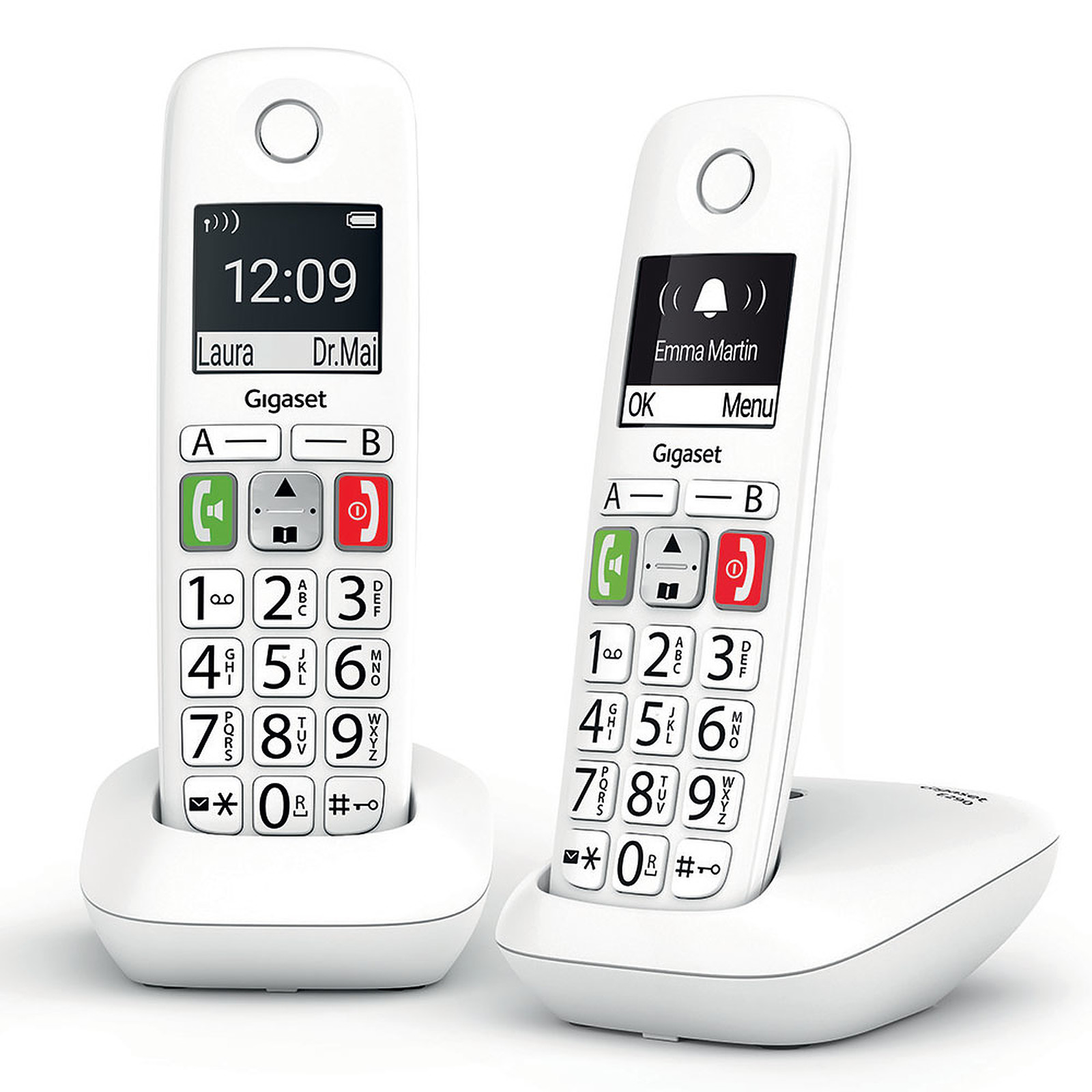 Gigaset Duo E290 Blanc - Telephone sans fil Gigaset