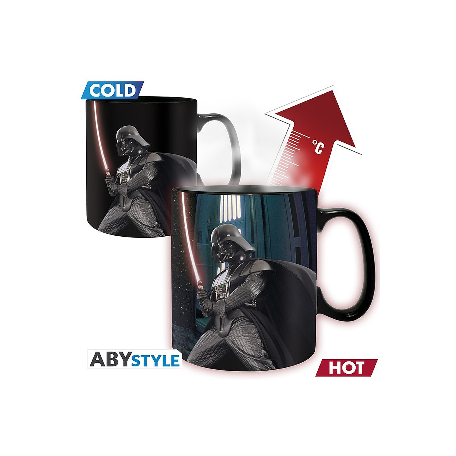Star Wars - Mug Heat Change Dark Vador - Mugs Abystyle