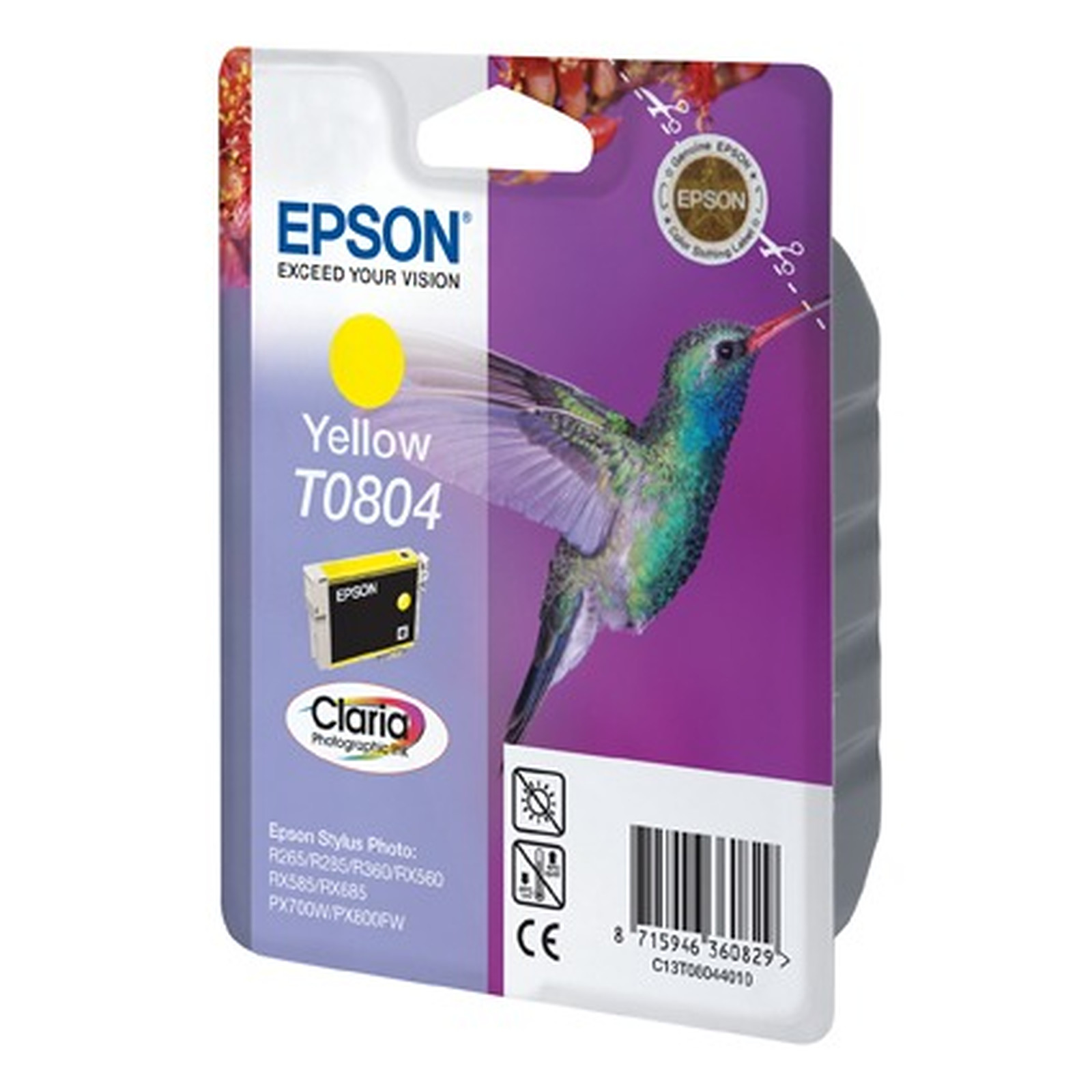 Epson T0804 - Cartouche imprimante Epson