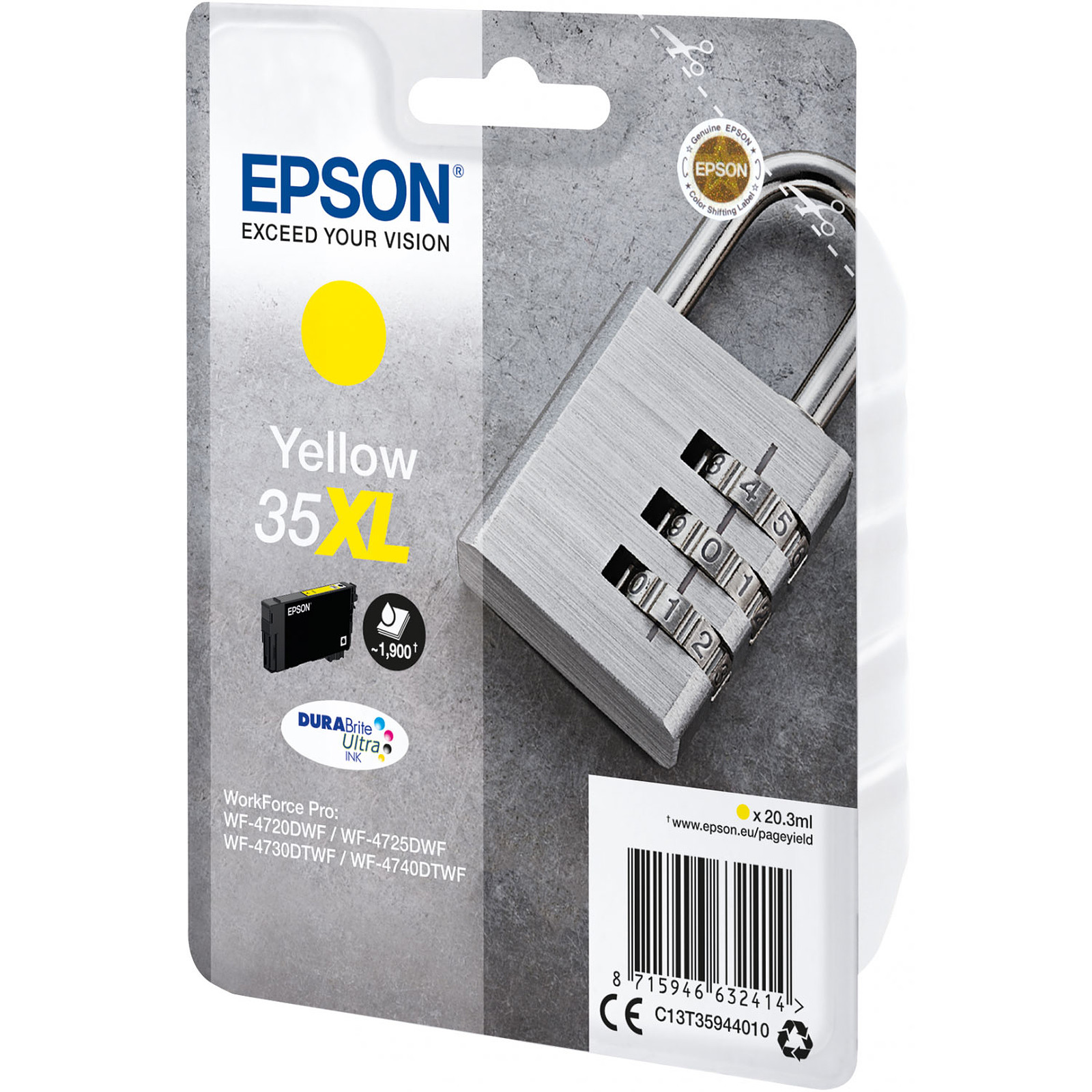 Epson Cadenas Jaune 35XL - Cartouche imprimante Epson