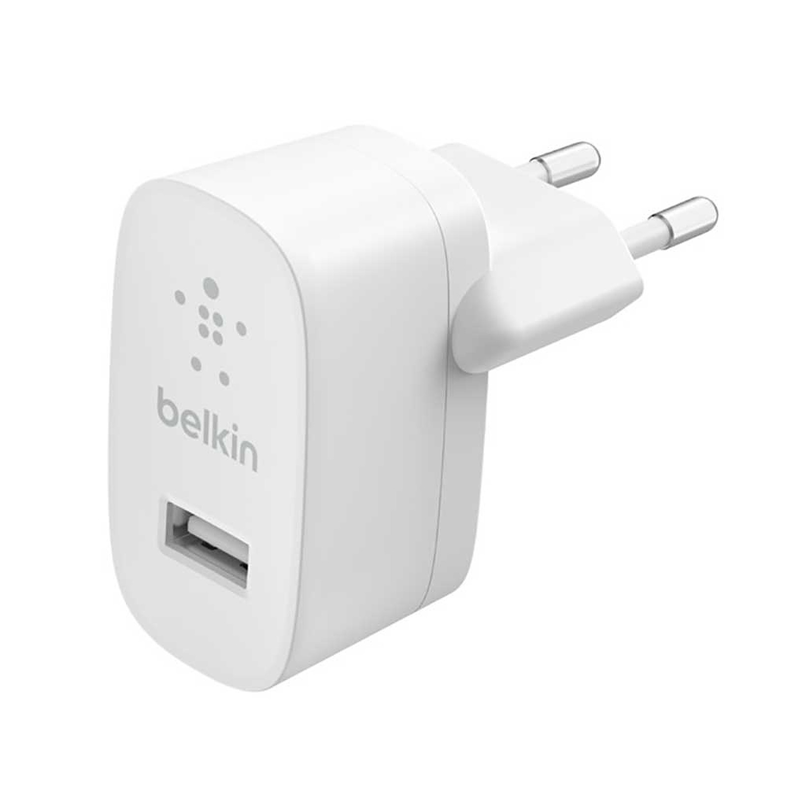 Belkin Boost Charge Chargeur secteur USB-A 12 W (Blanc) - Chargeur telephone Belkin