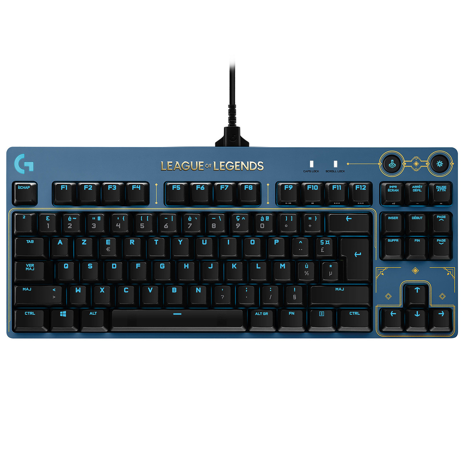 Logitech G Pro Mechanical Gaming Keyboard (Edition League of Legends) - Clavier PC Logitech G