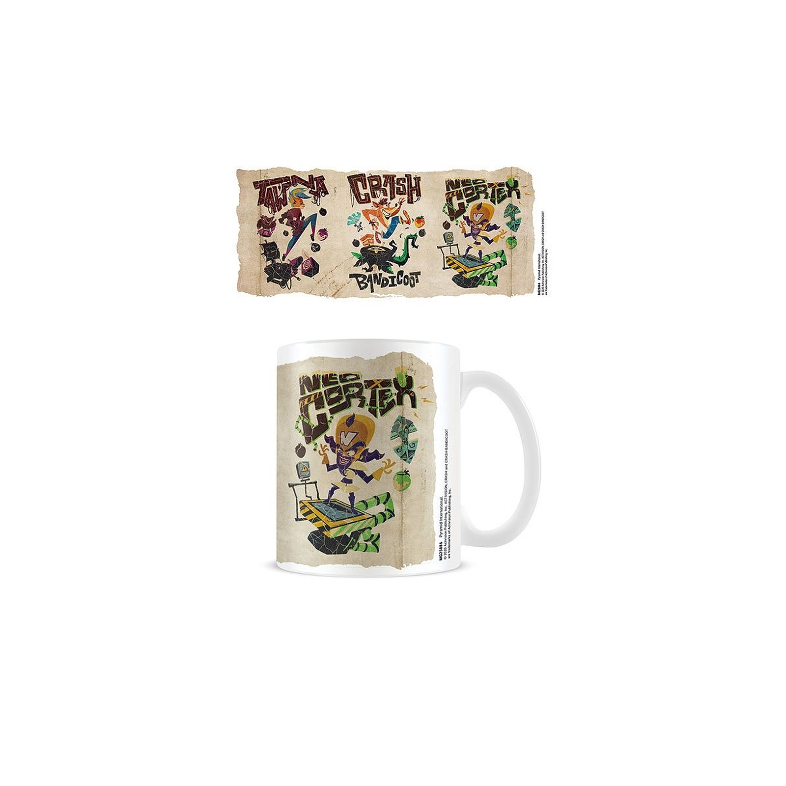 Crash Bandicoot 4 - Mug Parch-Mental - Mugs Pyramid International