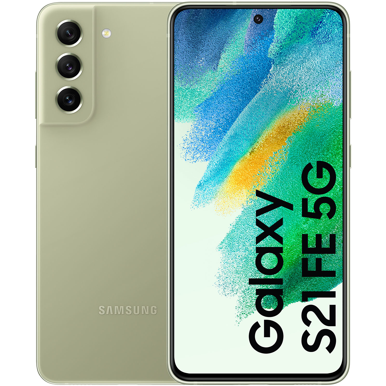 Samsung Galaxy S21 FE Fan Edition 5G SM-G990 Olive (6 Go / 128 Go) - Mobile & smartphone Samsung