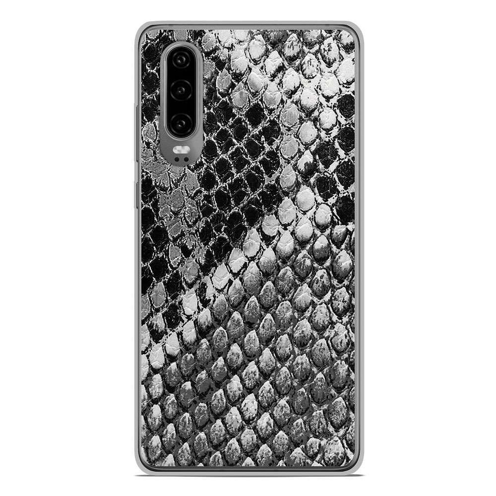 1001 Coques Coque silicone gel Huawei P30 motif Texture Python - Coque telephone 1001Coques