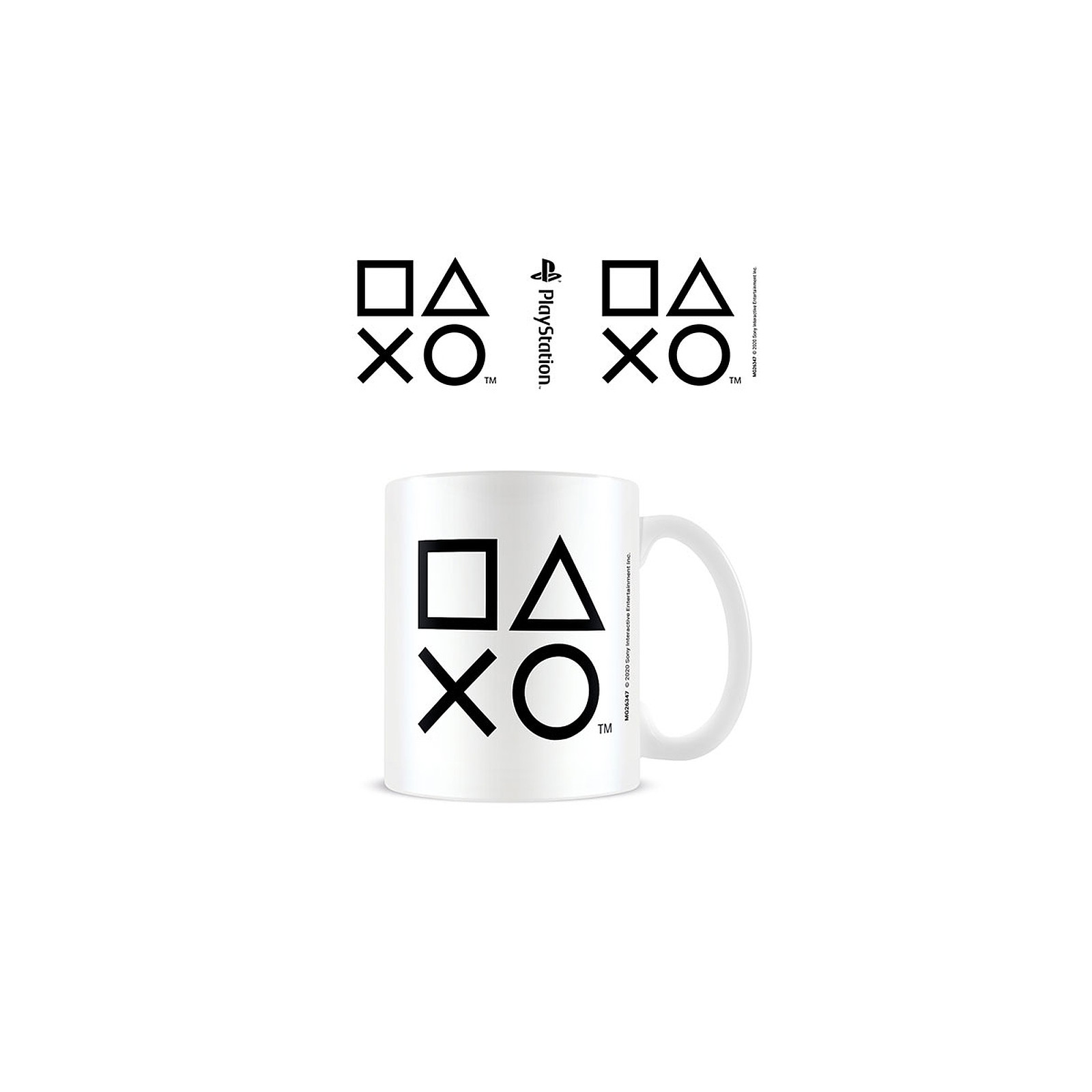Sony PlayStation - Mug Shapes Black - Mugs Pyramid International