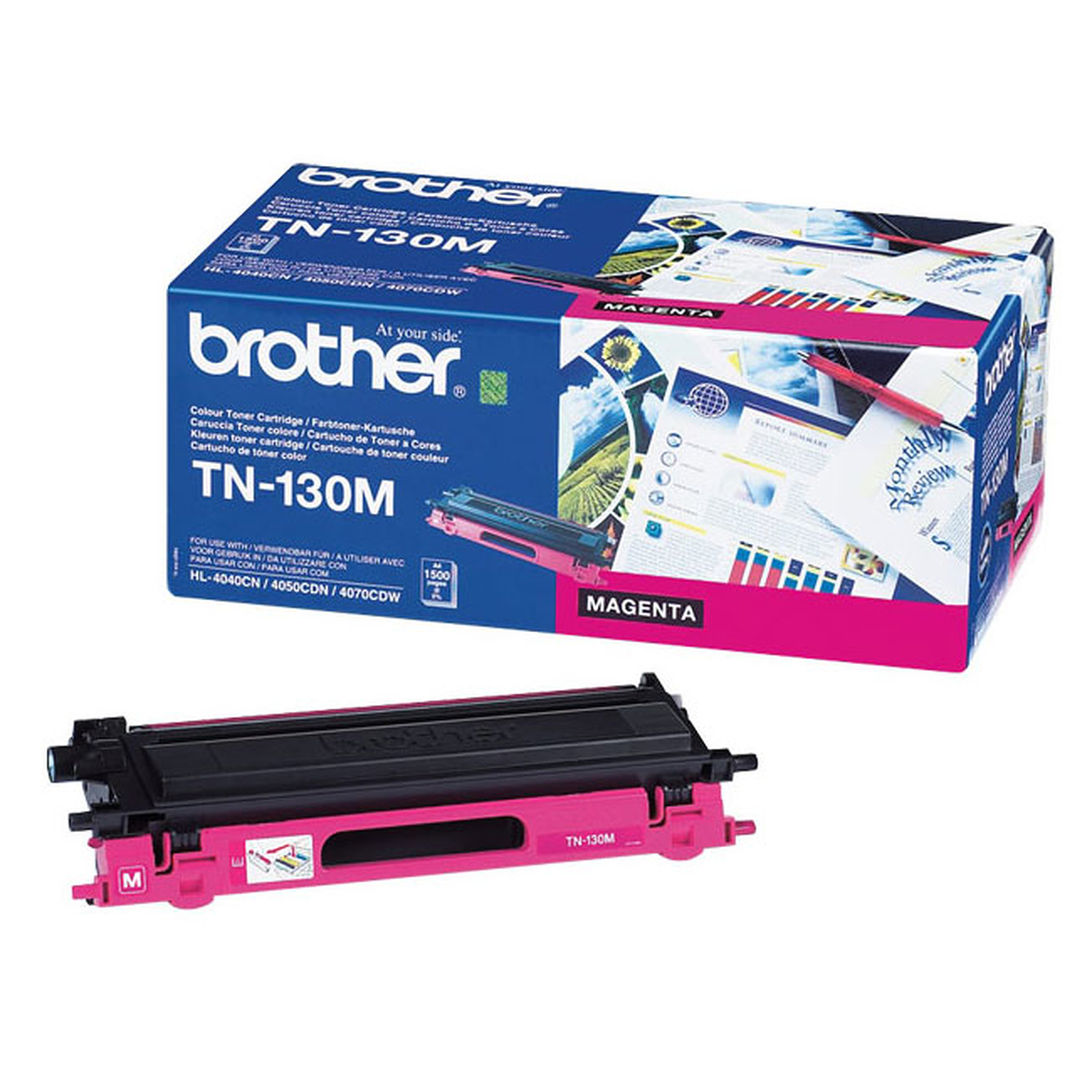 Brother TN-130M (Magenta) - Toner imprimante Brother