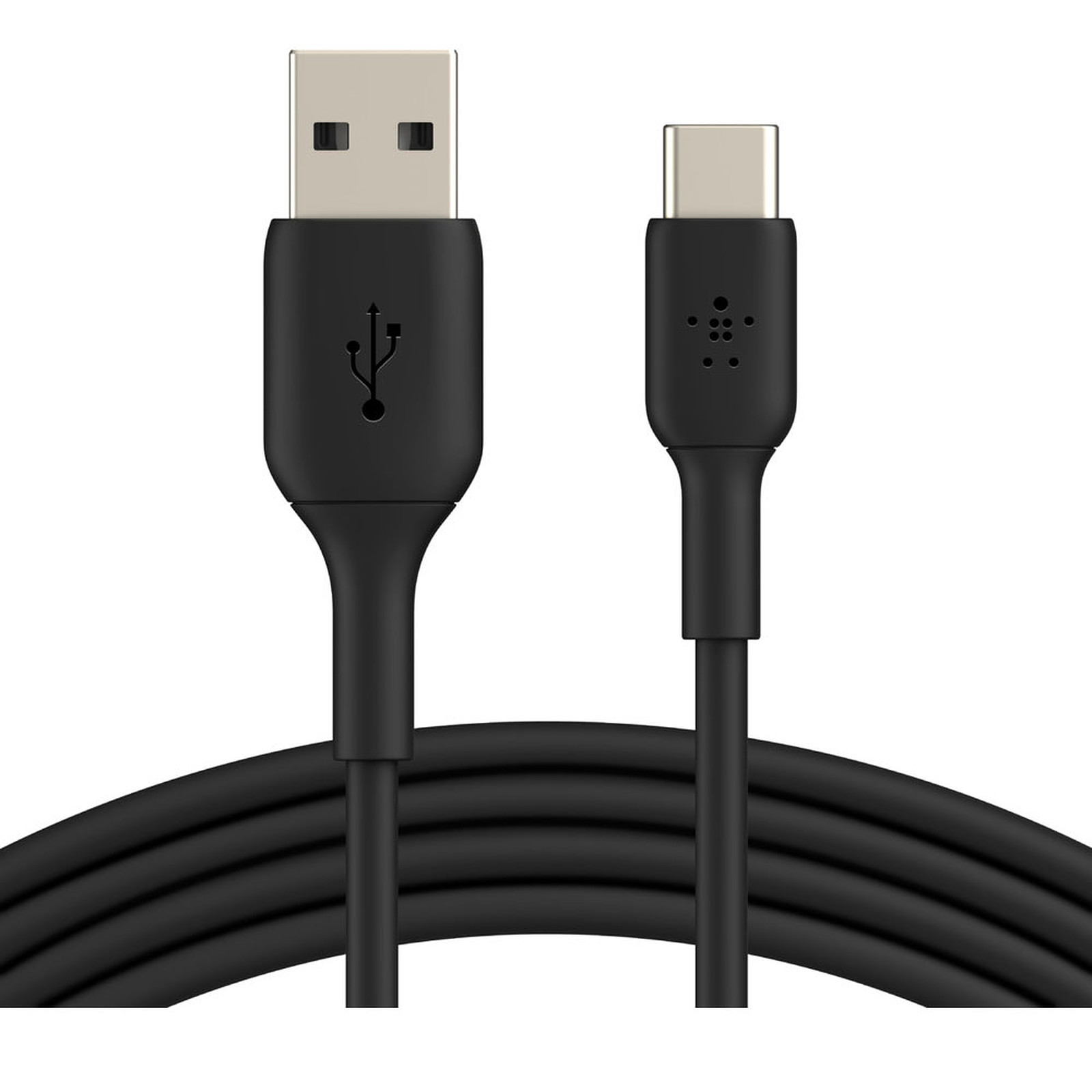 Belkin Cable USB-C vers USB-A (Noir) - 15 cm - Cable & Adaptateur Belkin