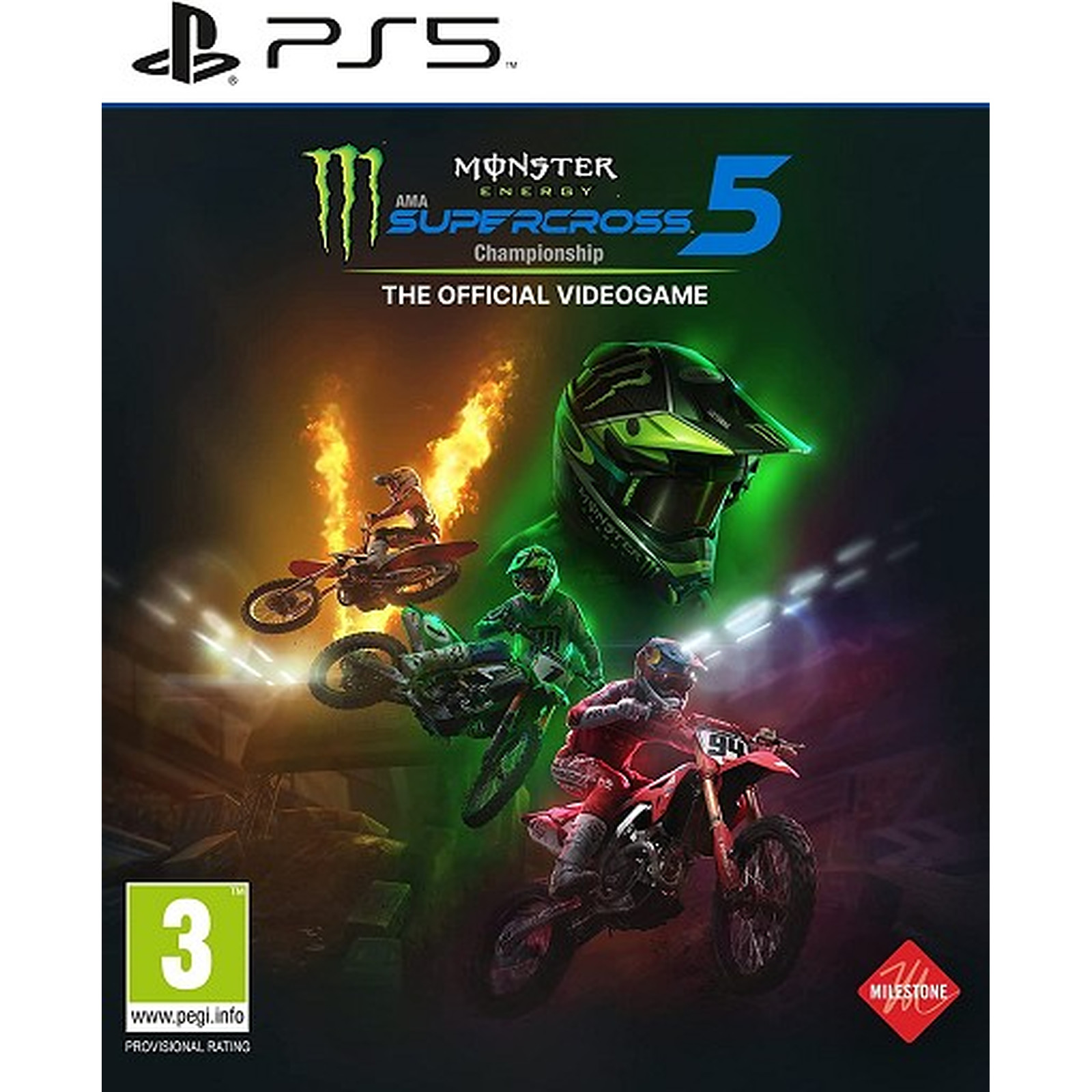 Monster Energy Supercross 5 (PS5) - Jeux PS5 Milestone