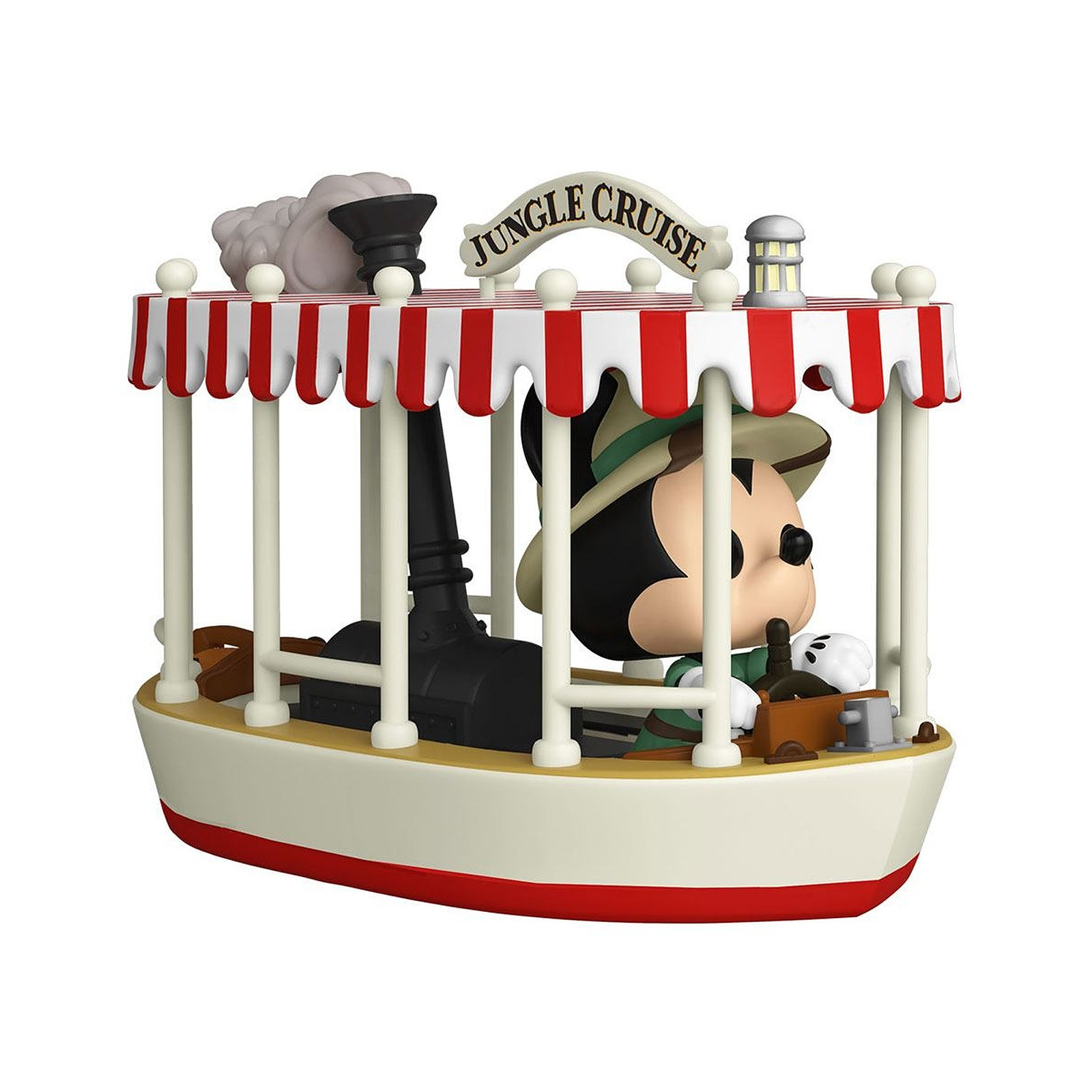 Jungle Cruise - Figurine POP! Skipper Mickey en Bateau 15 cm - Figurines Funko