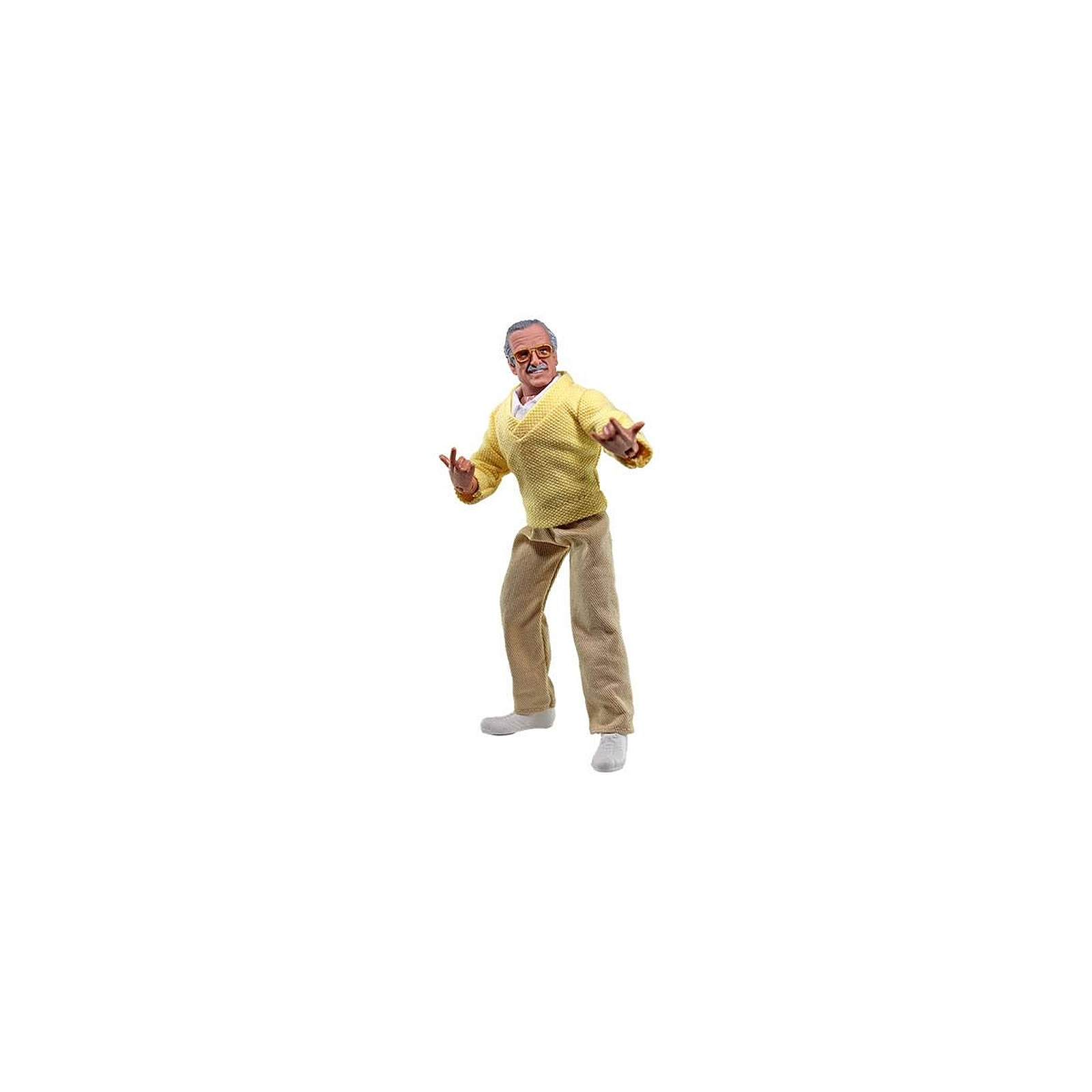 Stan Lee - Figurine Stan Lee with Web Hands 20 cm - Figurines Mego