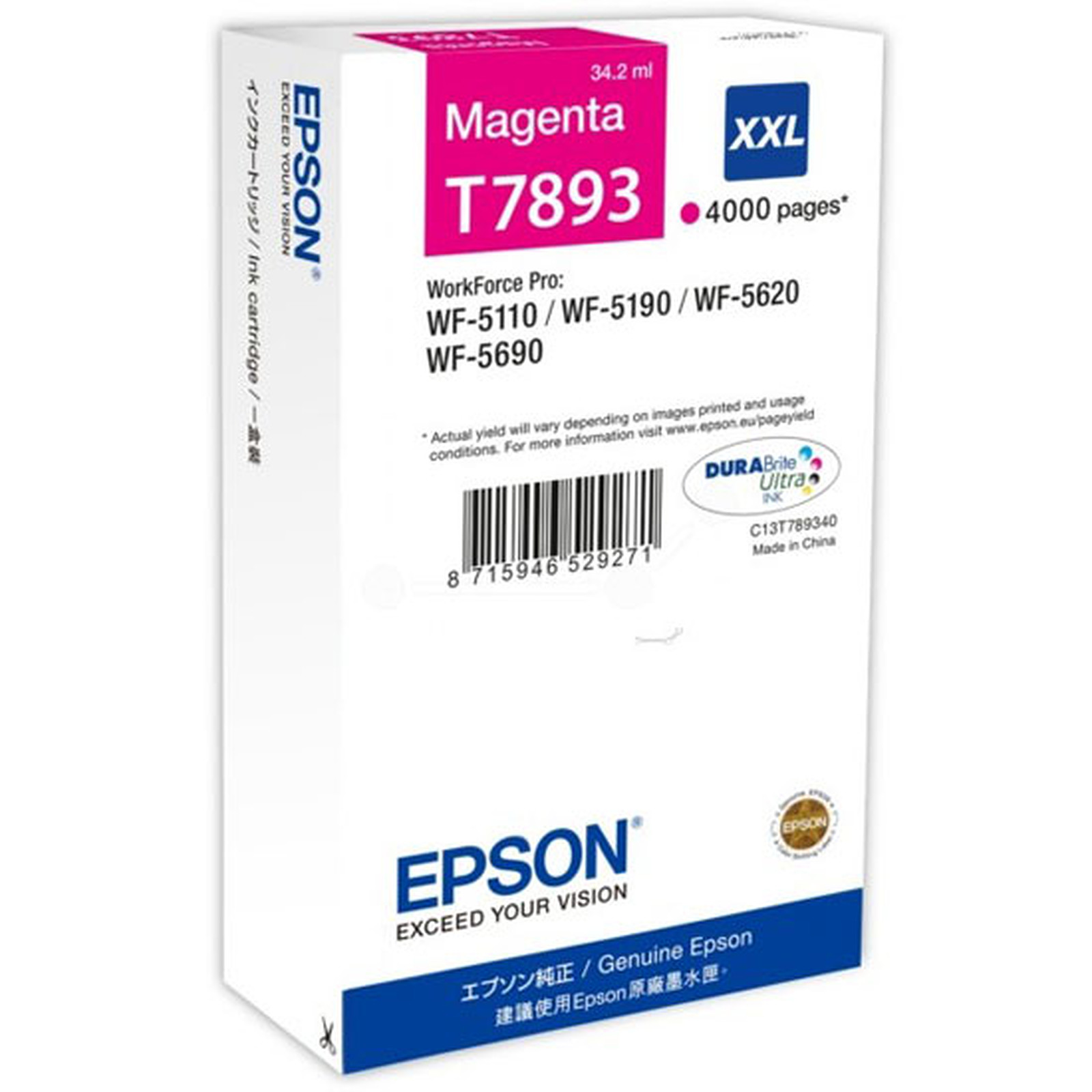 Epson T7893 (C13T789340) - Cartouche imprimante Epson