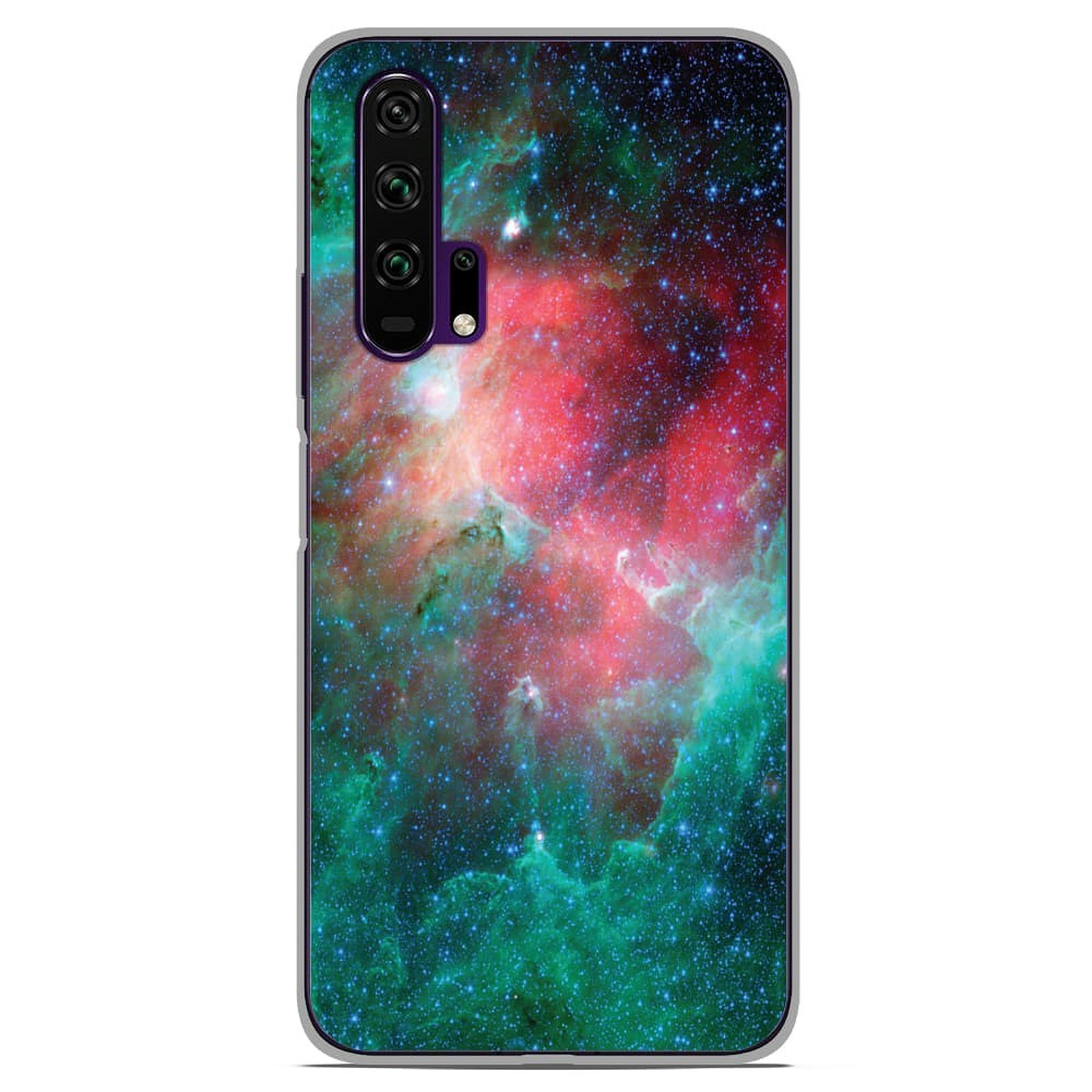 1001 Coques Coque silicone gel Huawei Honor 20 Pro motif Nebuleuse - Coque telephone 1001Coques