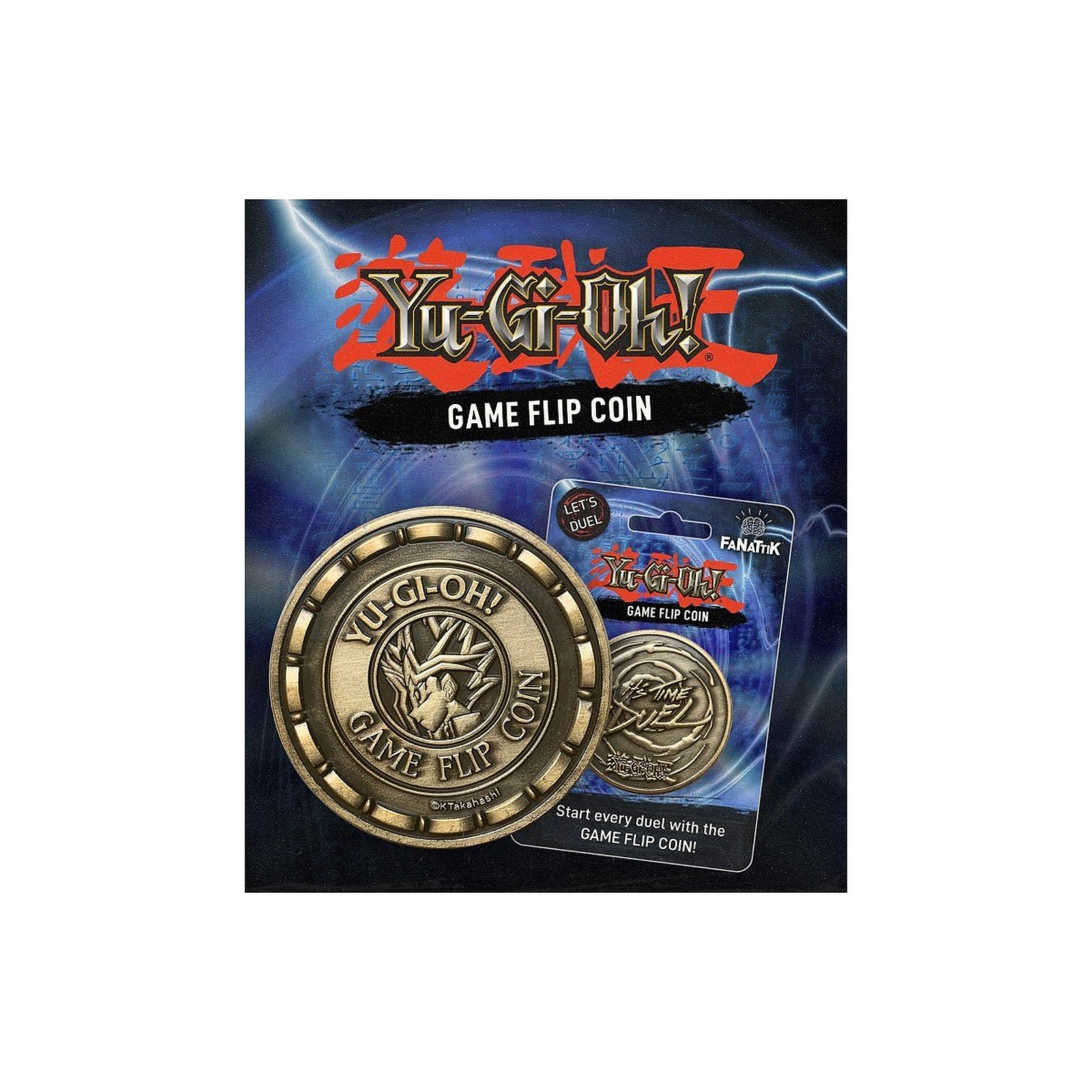 Yu-Gi-Oh ! - Replique 1/1 Flip Coin - Figurines Fanattik