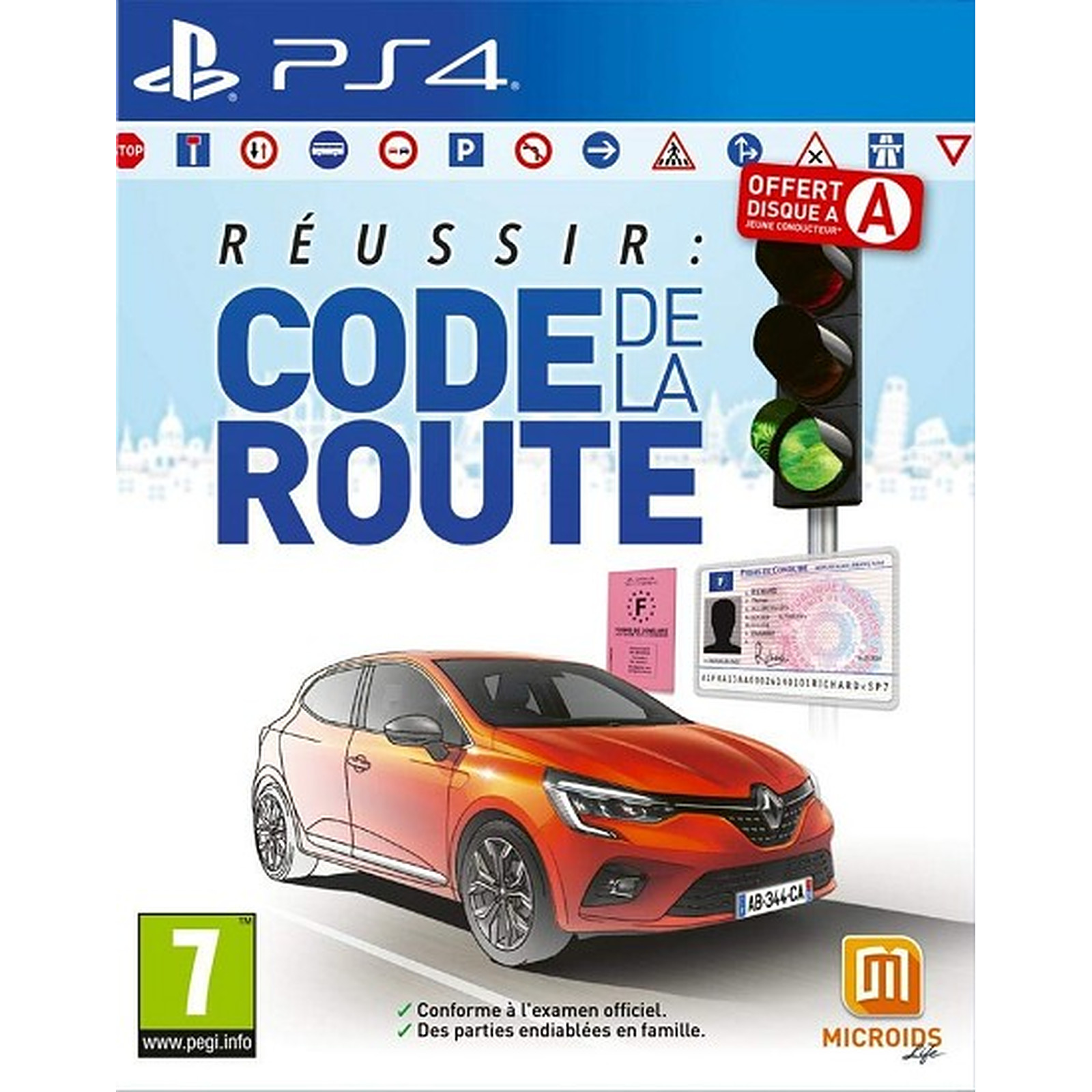 Reussir Code de la Route (PS4) - Jeux PS4 Microa¯ds