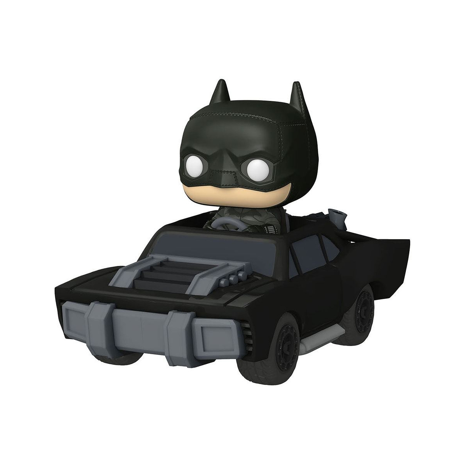Batman - Figurine POP! Rides Super Deluxe Batman in Batmobile 15 cm - Figurines Funko