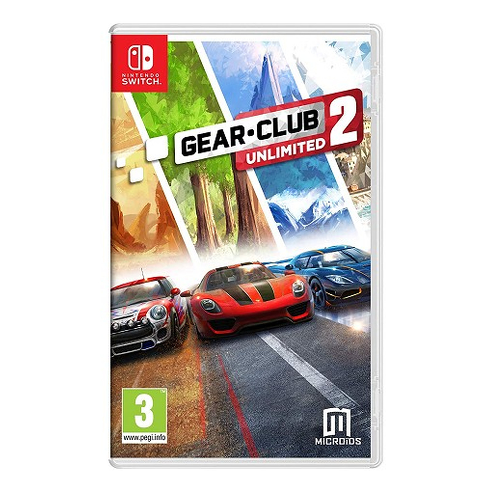 Gear.Club Unlimited 2 (SWITCH) - Jeux Nintendo Switch Microa¯ds