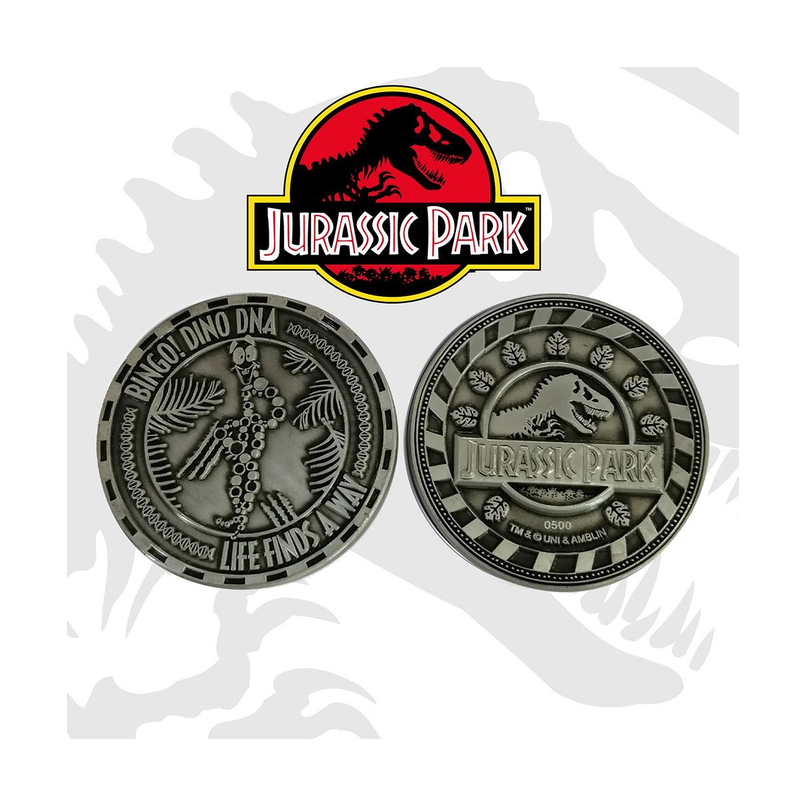 Jurassic Park - Pièce de collection Mr DNA Limited Edition - Figurines Fanattik